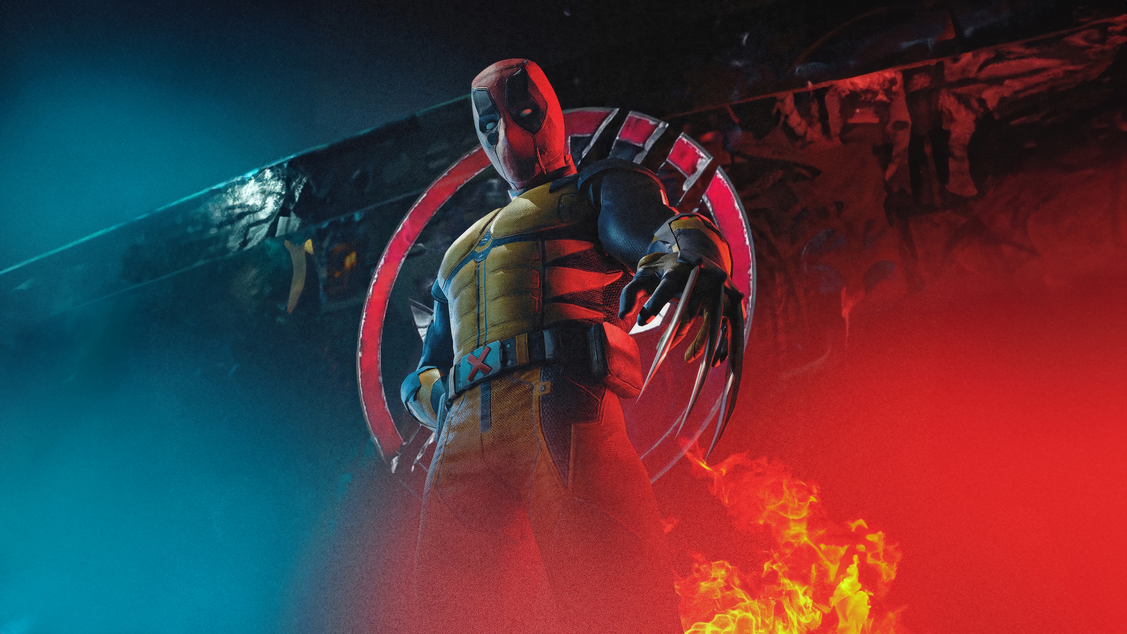Deadpool and Wolverine 4K HD Wallpaper