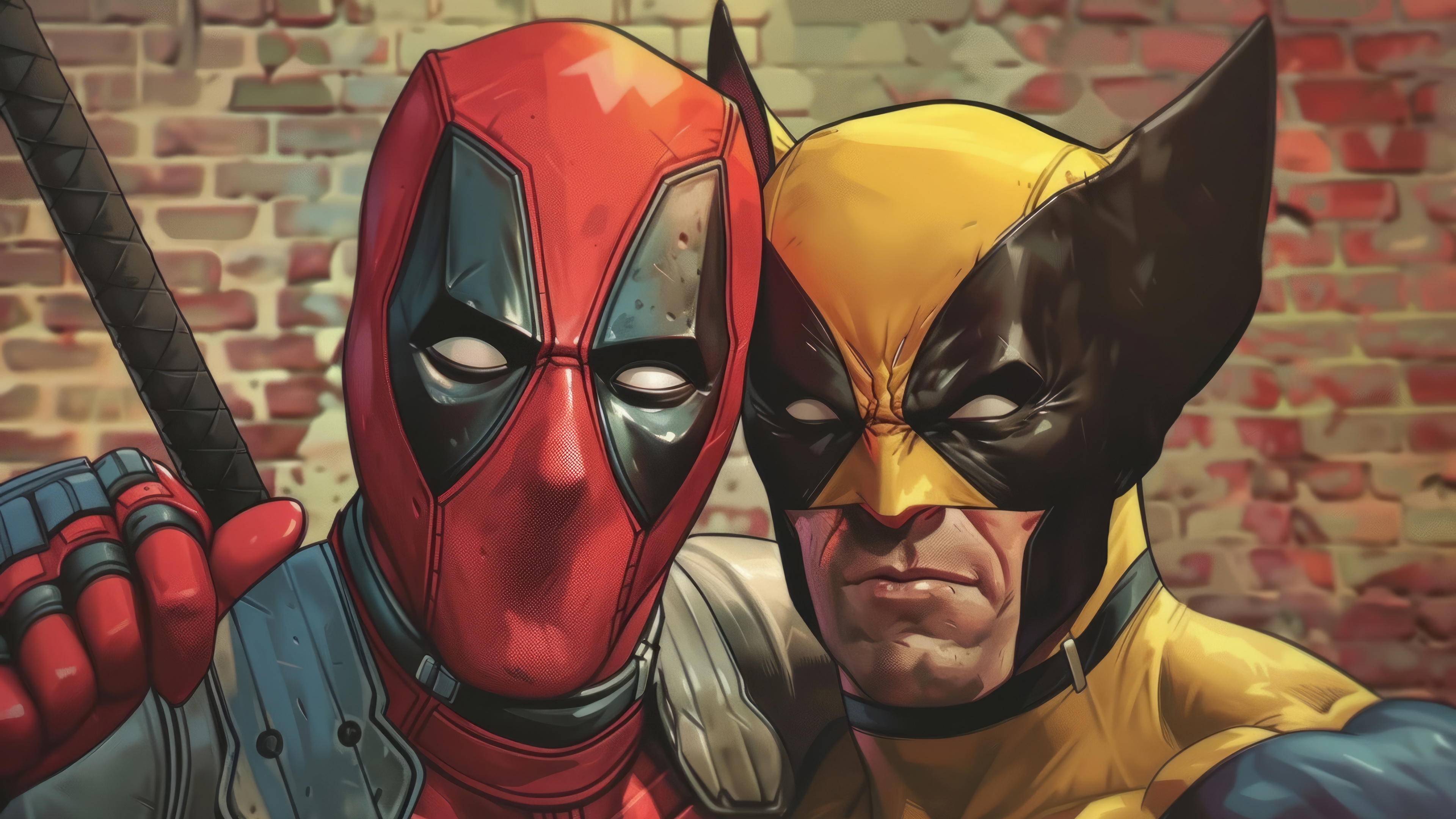 Deadpool and Wolverine 4K HD Wallpaper