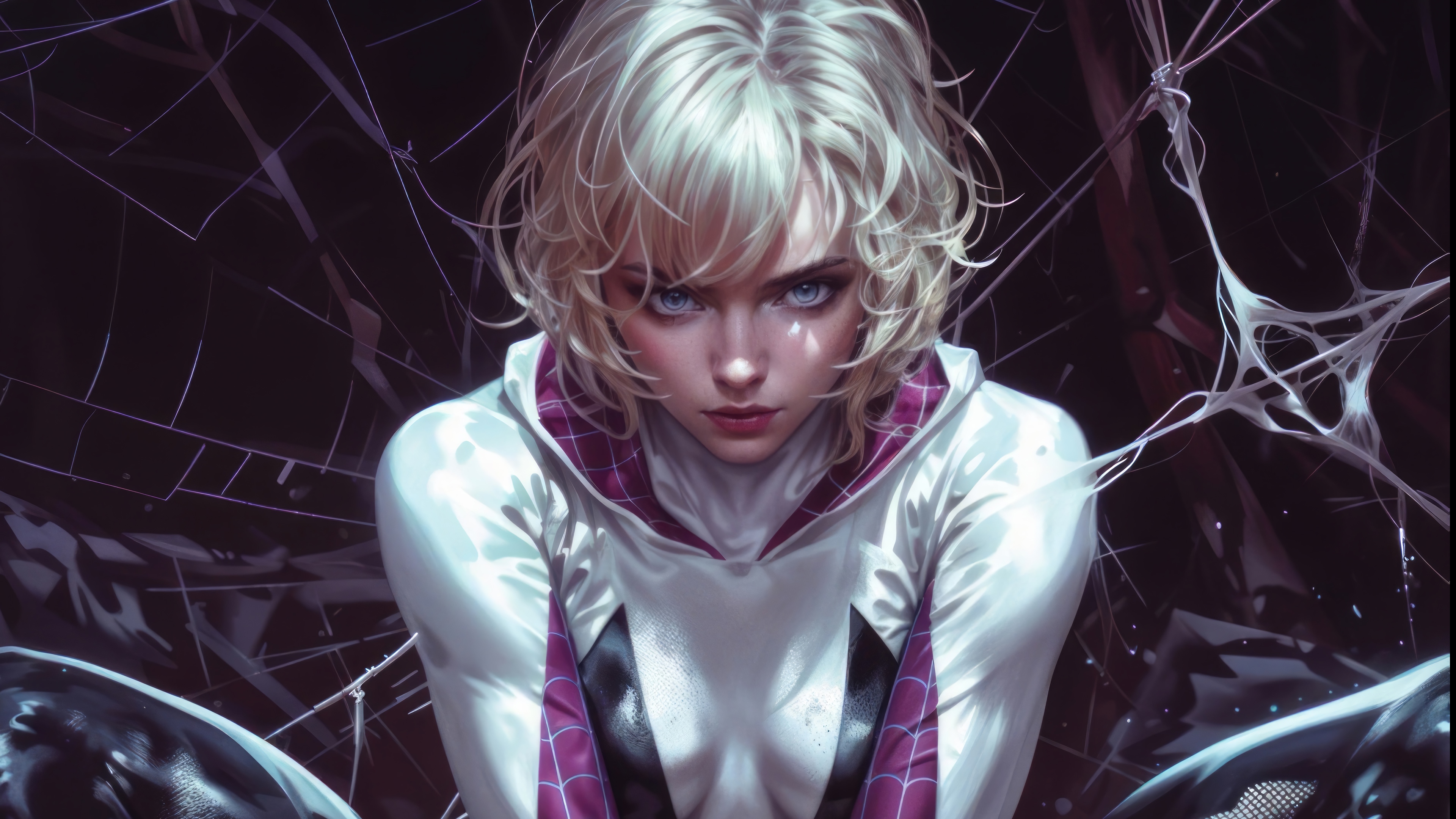 Spider-Gwen 4K HD Wallpaper