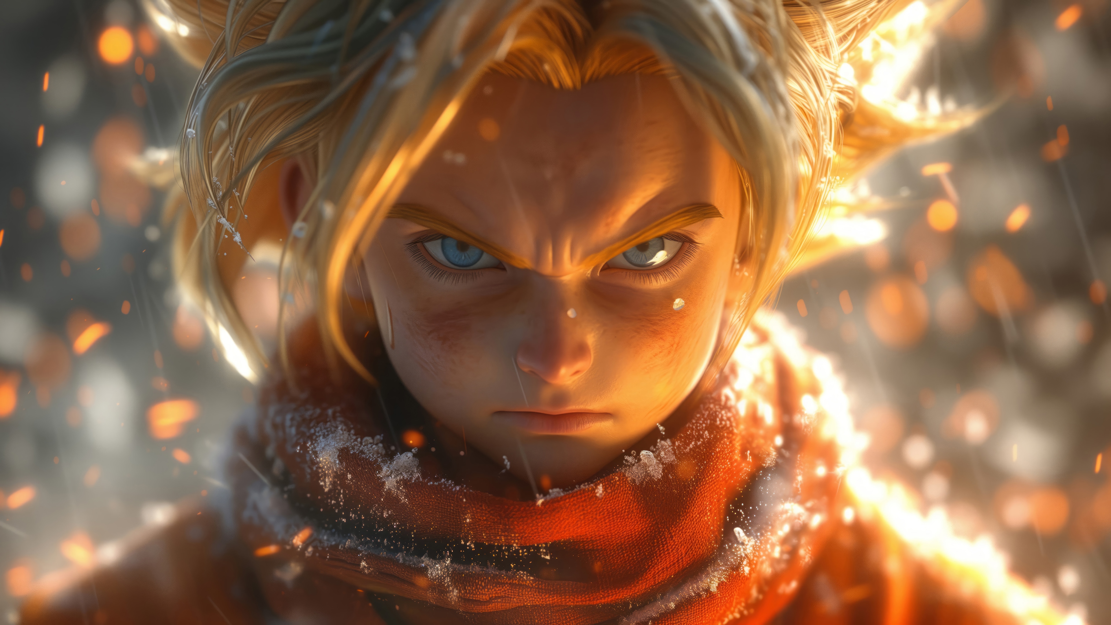 Goku from Dragon Ball in 4K HD Wallpaper