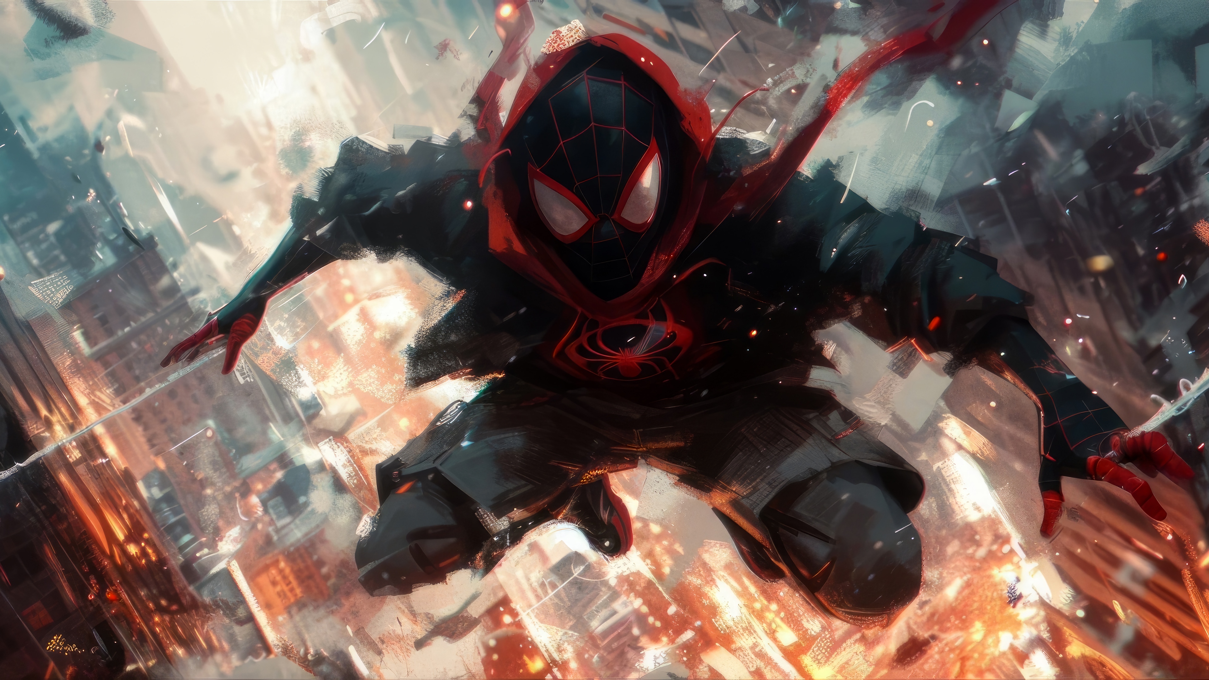 Miles Morales Spider-Man in 4K HD Wallpaper