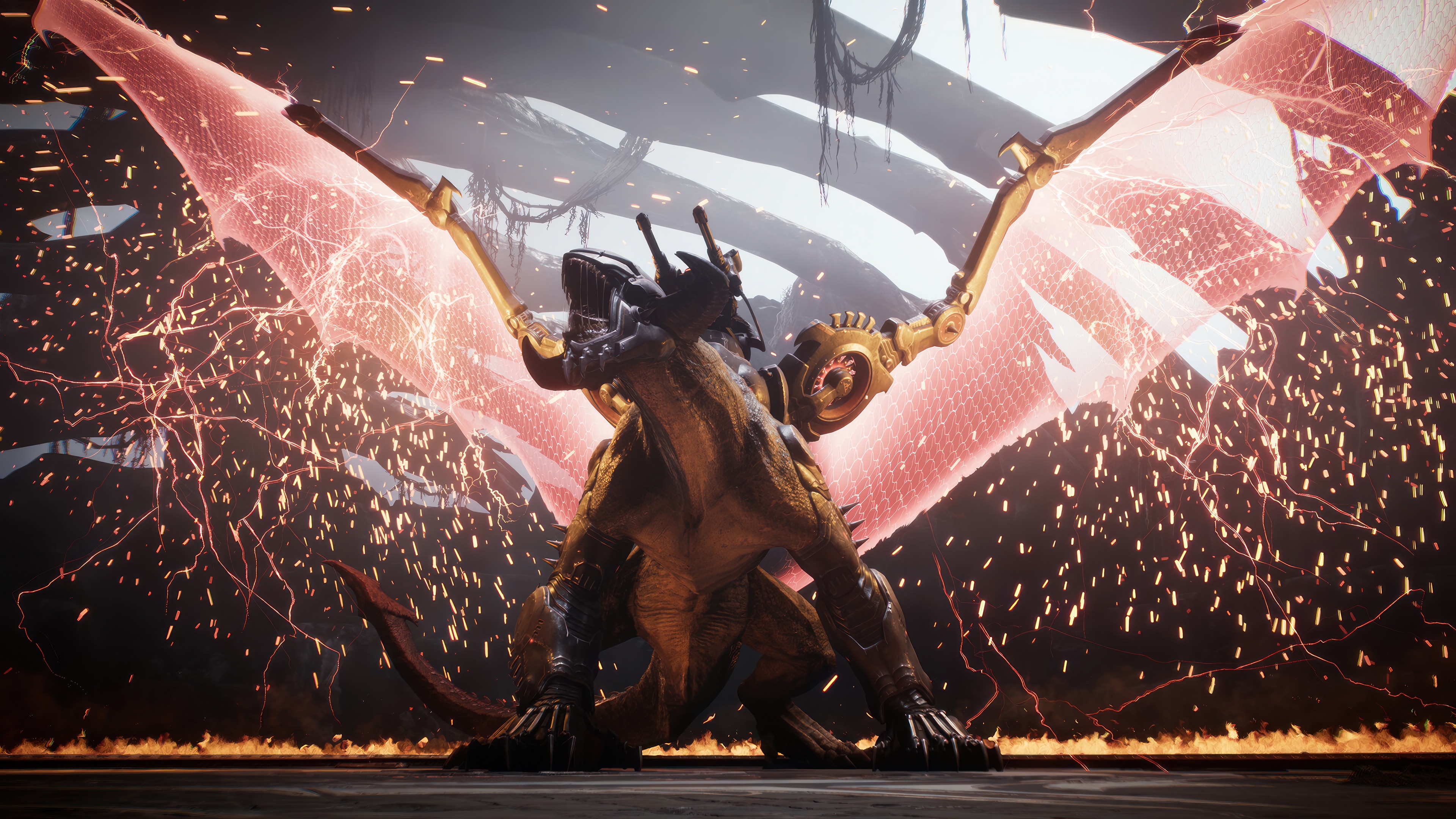 DOOM: The Dark Ages Dragon HD Wallpaper
