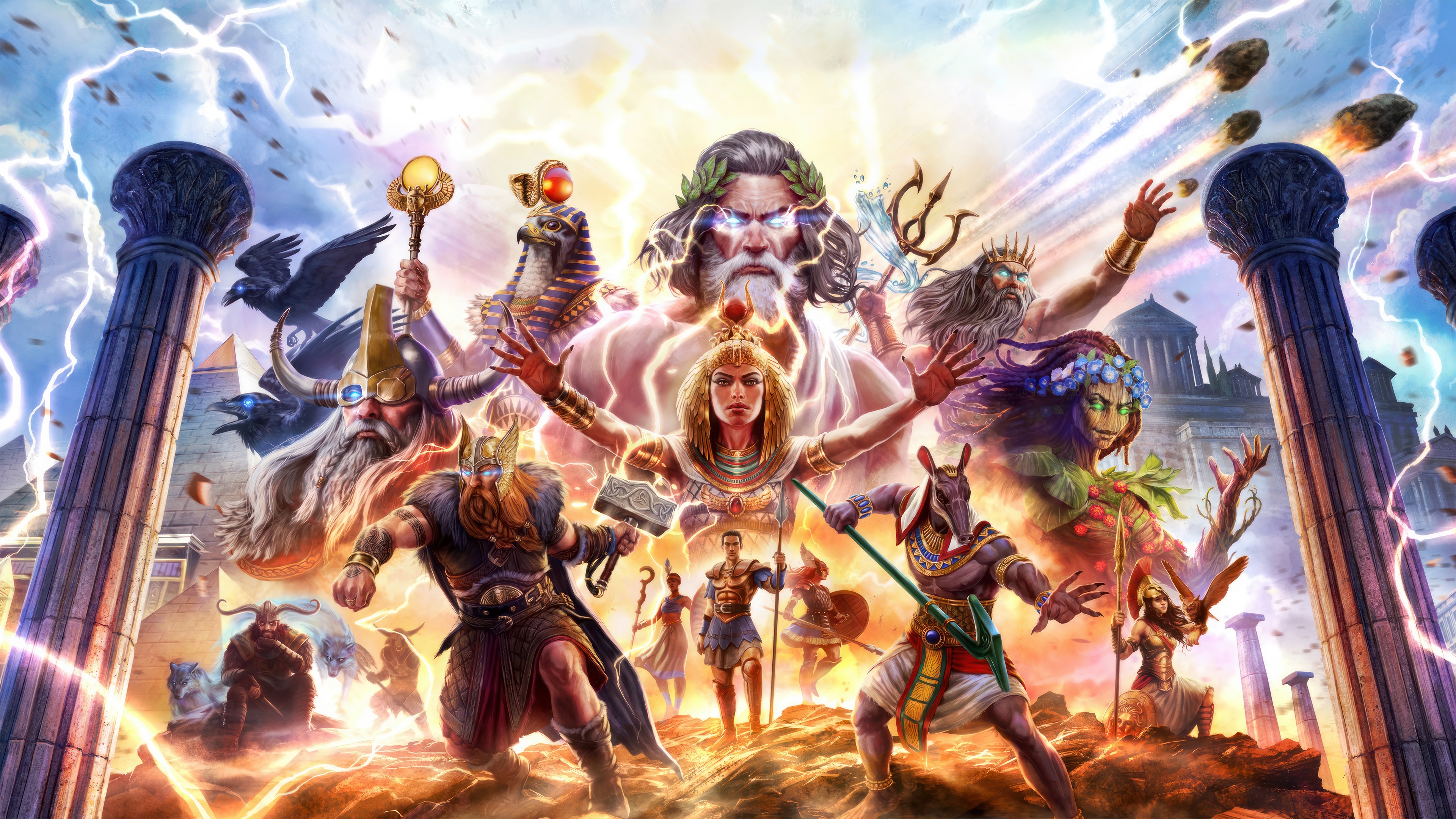 Age of Mythology: Retold 4K HD Wallpaper