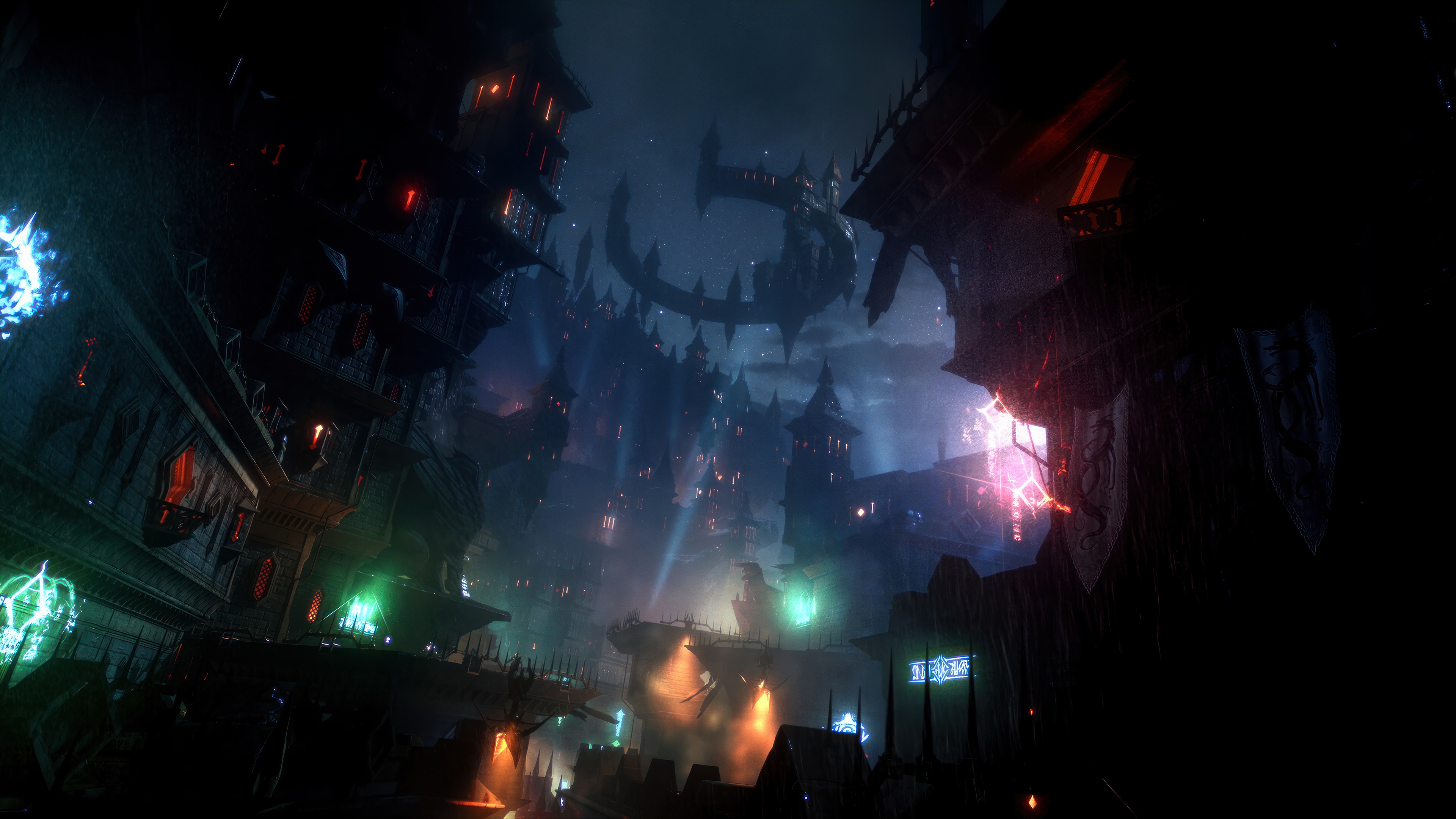 Dragon Age: The Veilguard 4K Cityscape HD Wallpaper