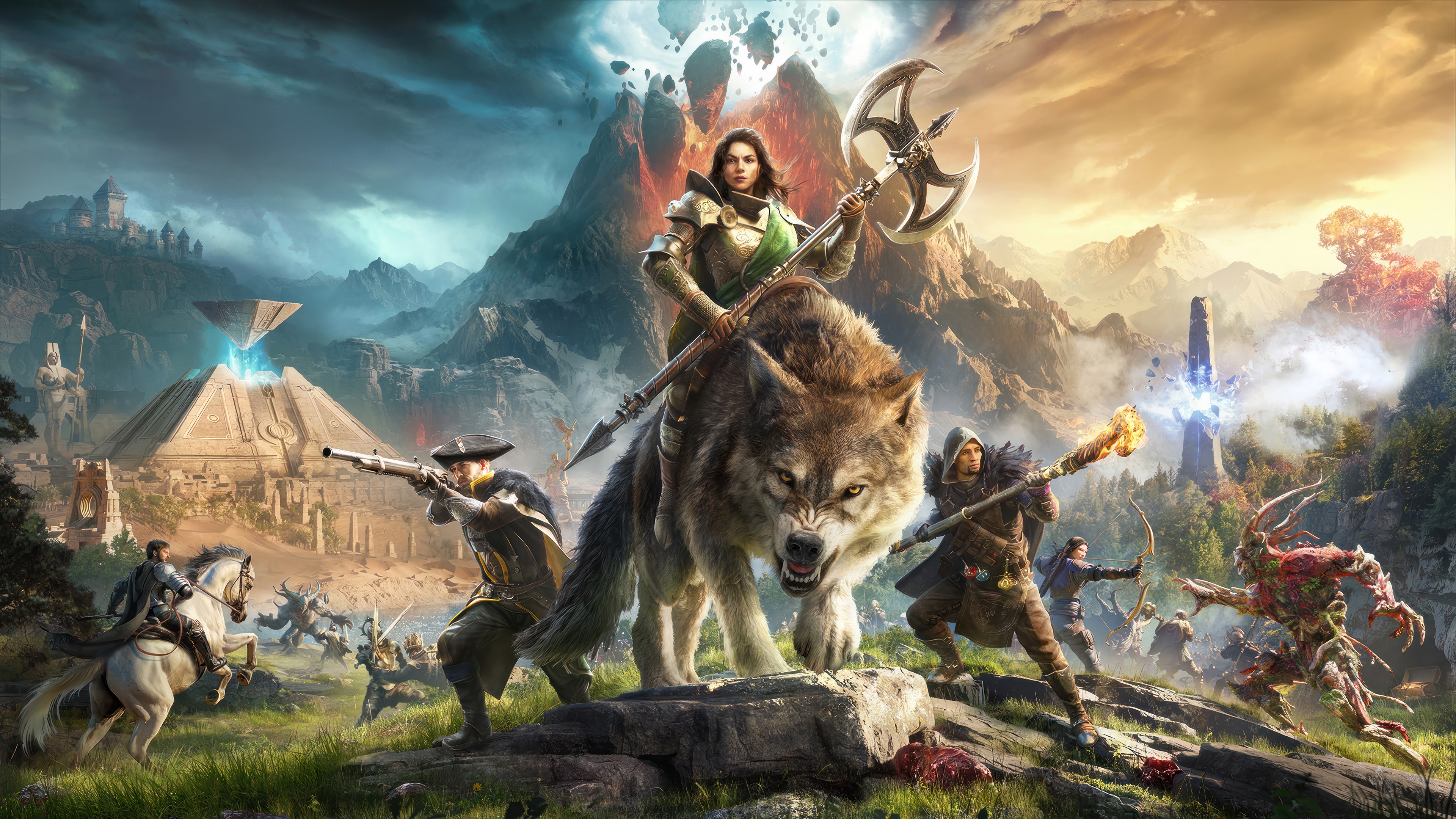 New World: Aeternum 4K HD Wallpaper