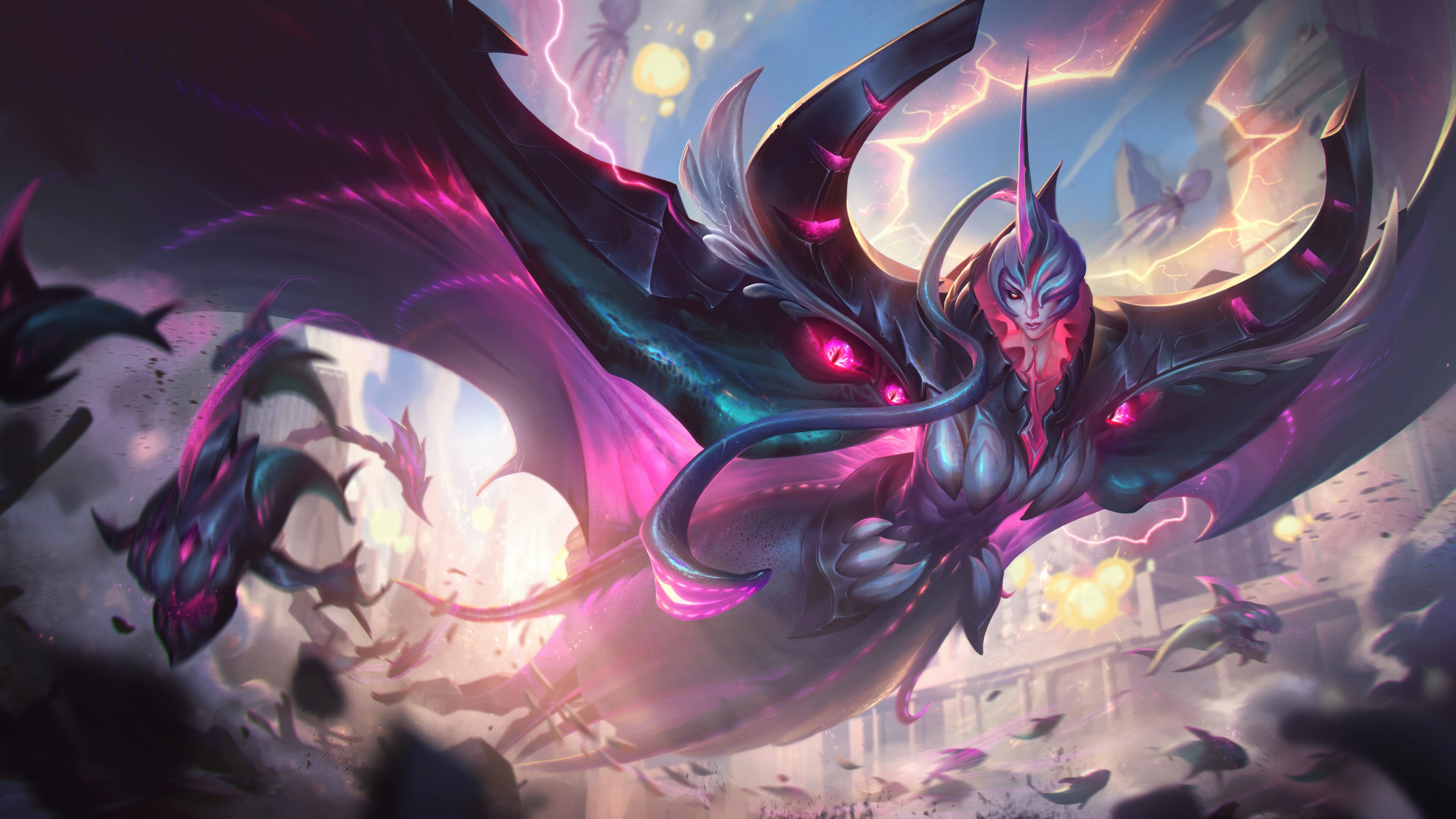 Primordian Splash Art from League of Legends 4K HD Wallpaper