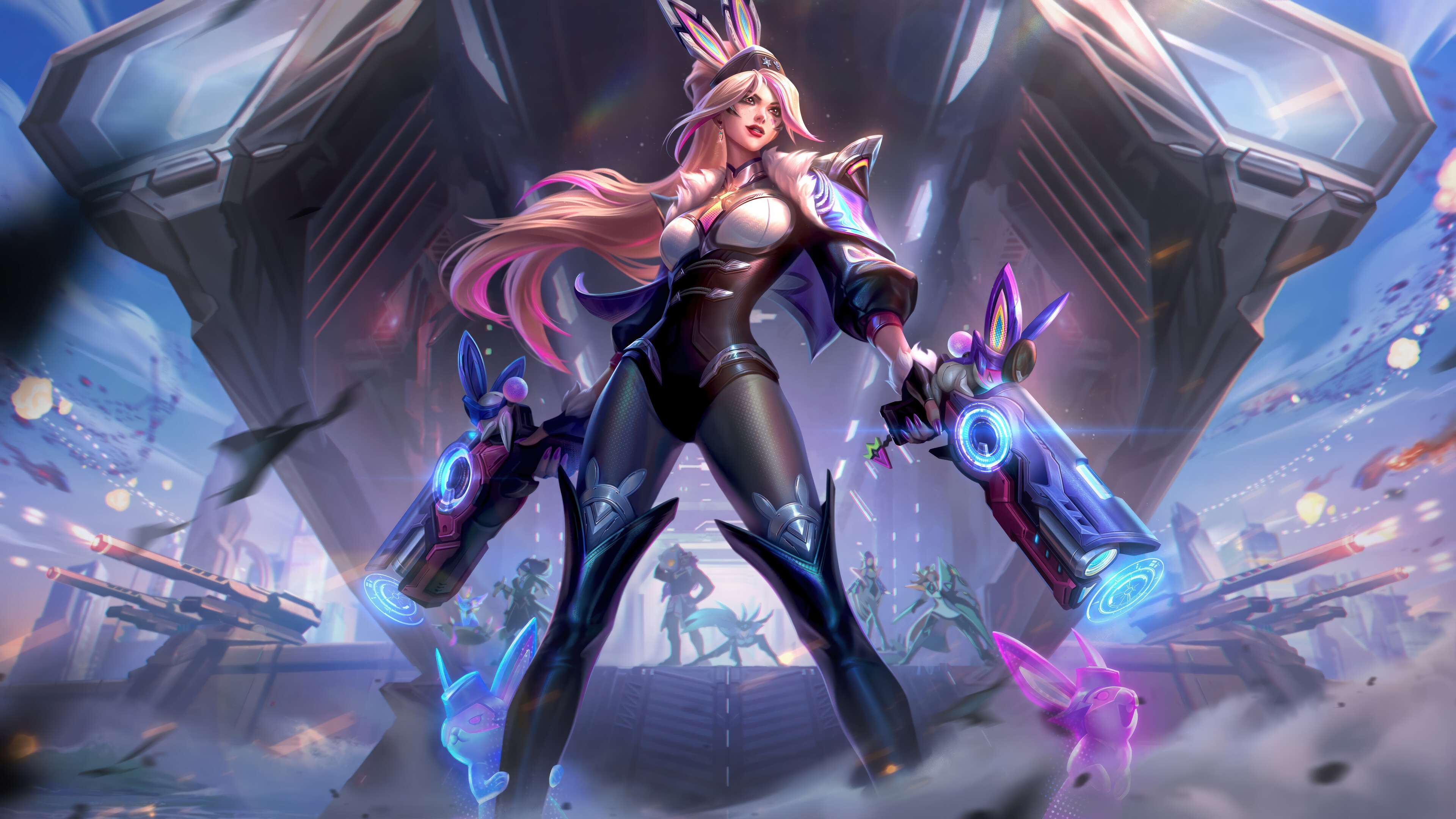 Miss Fortune Splash Art League of Legends 4K HD Wallpaper