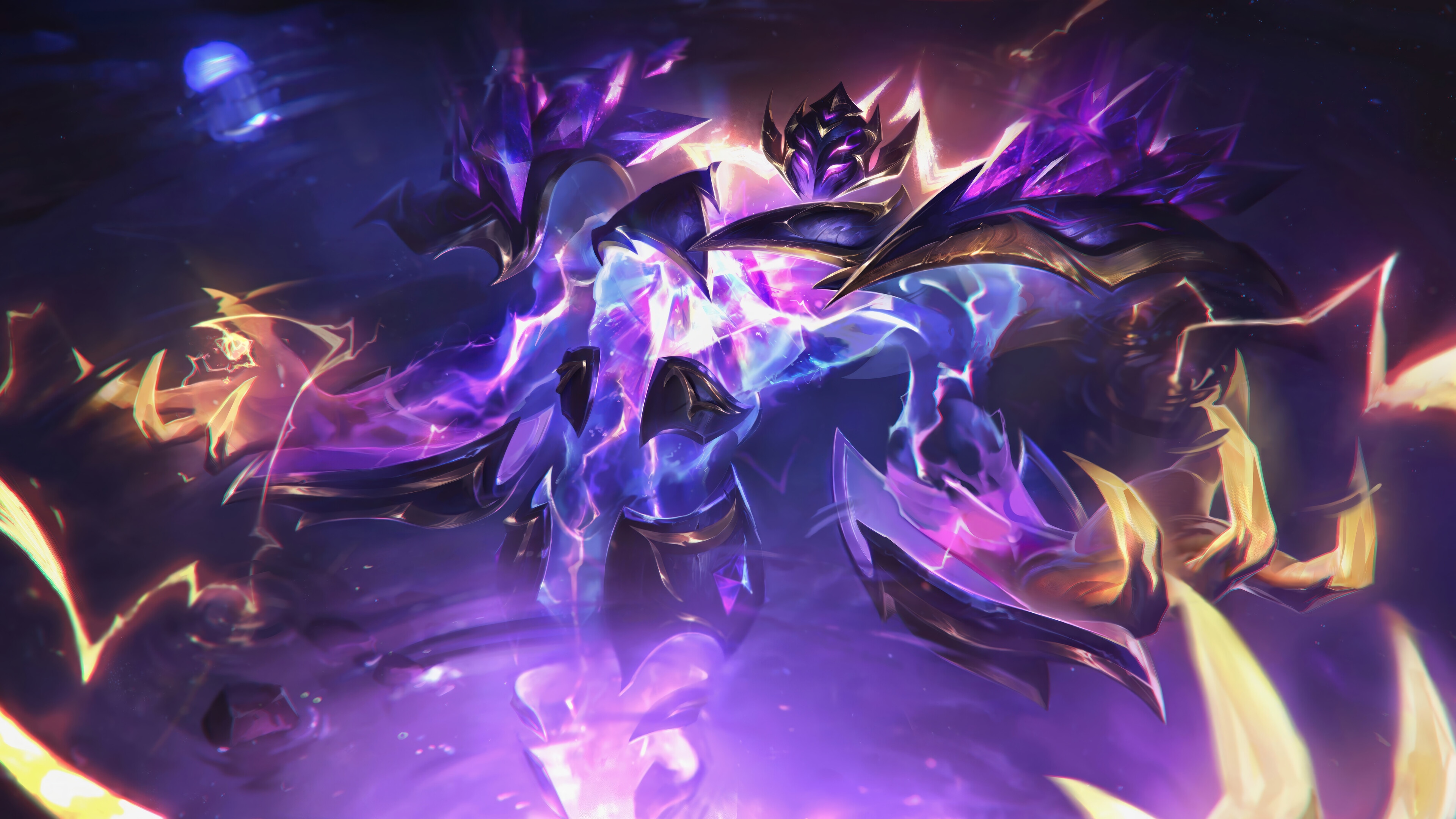 Xerath from League of Legends 4K Splash Art HD Wallpaper