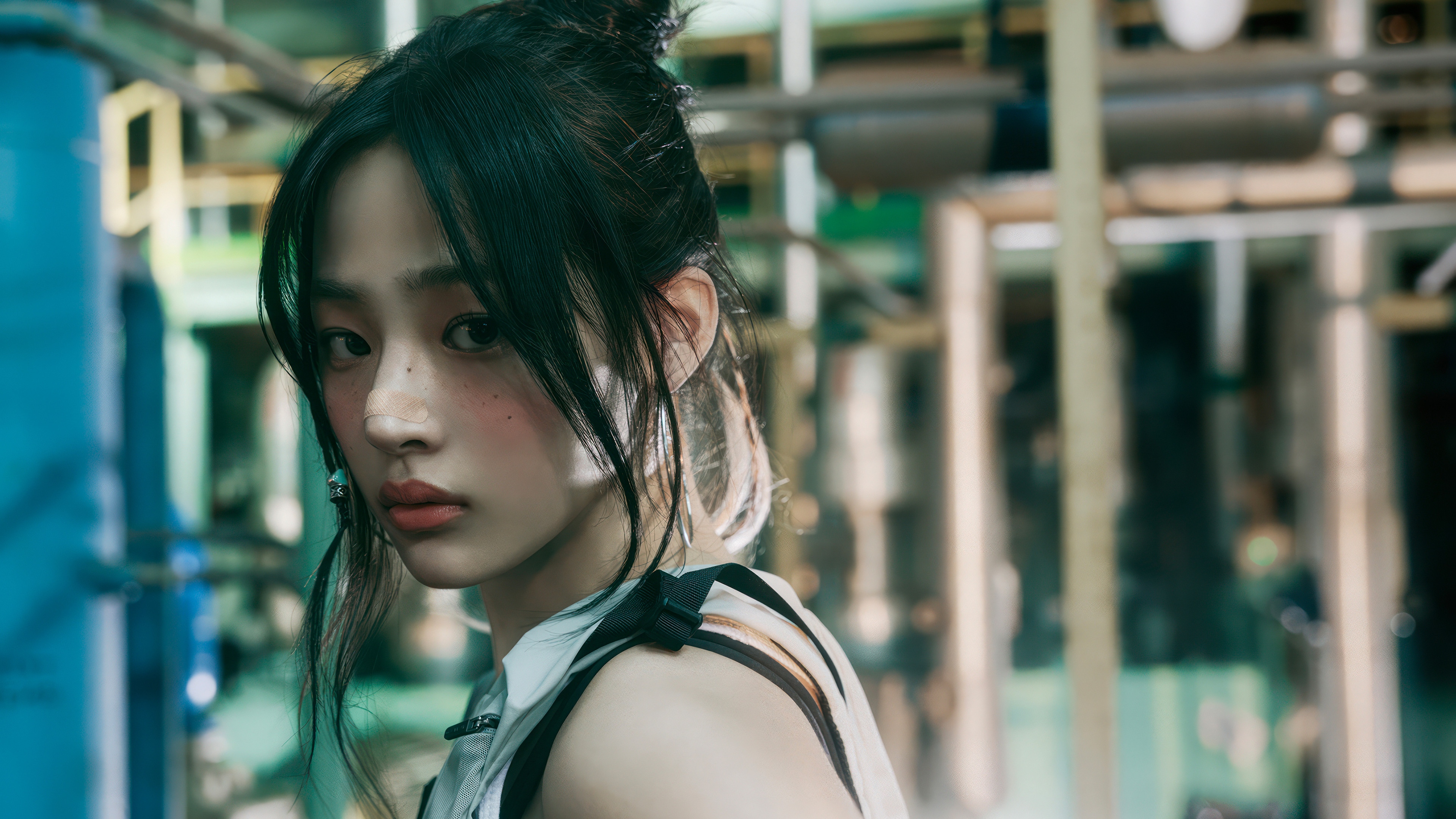 Minji from NewJeans in 4K HD Wallpaper