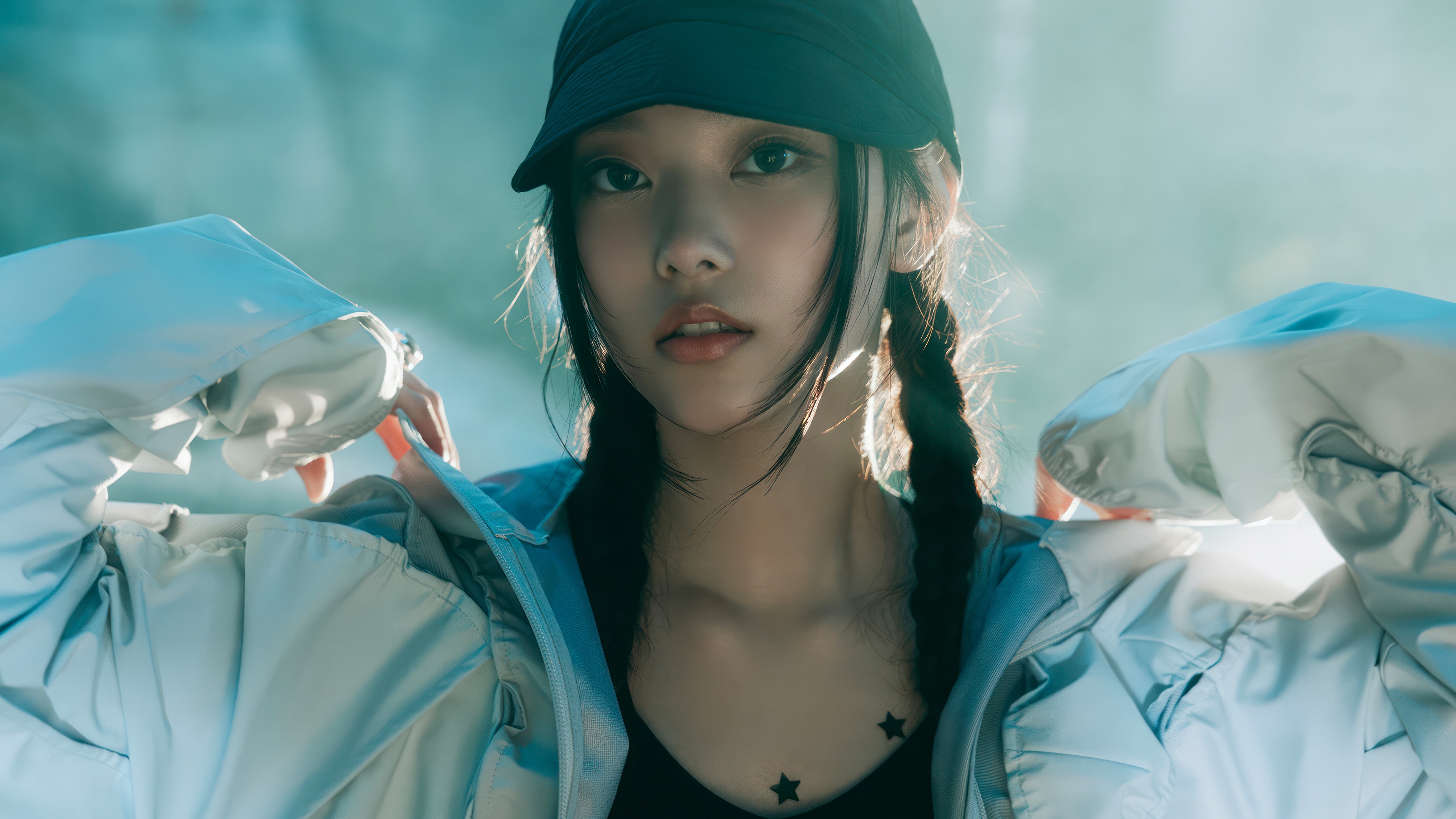 Haerin from NewJeans in 4K HD Wallpaper