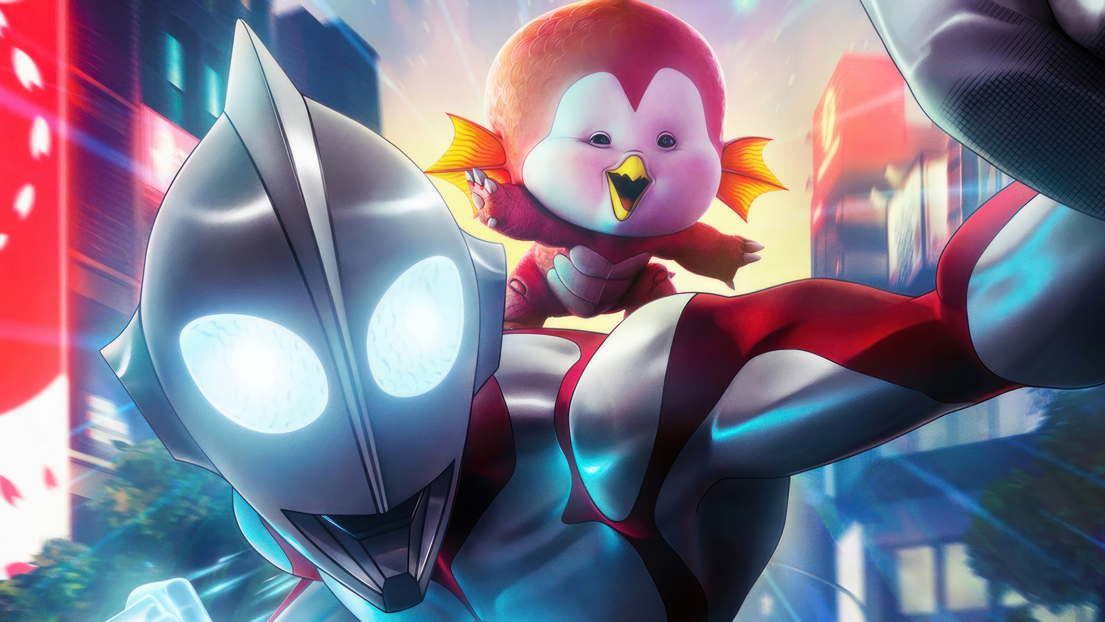Ultraman: Rising 4K HD Wallpaper