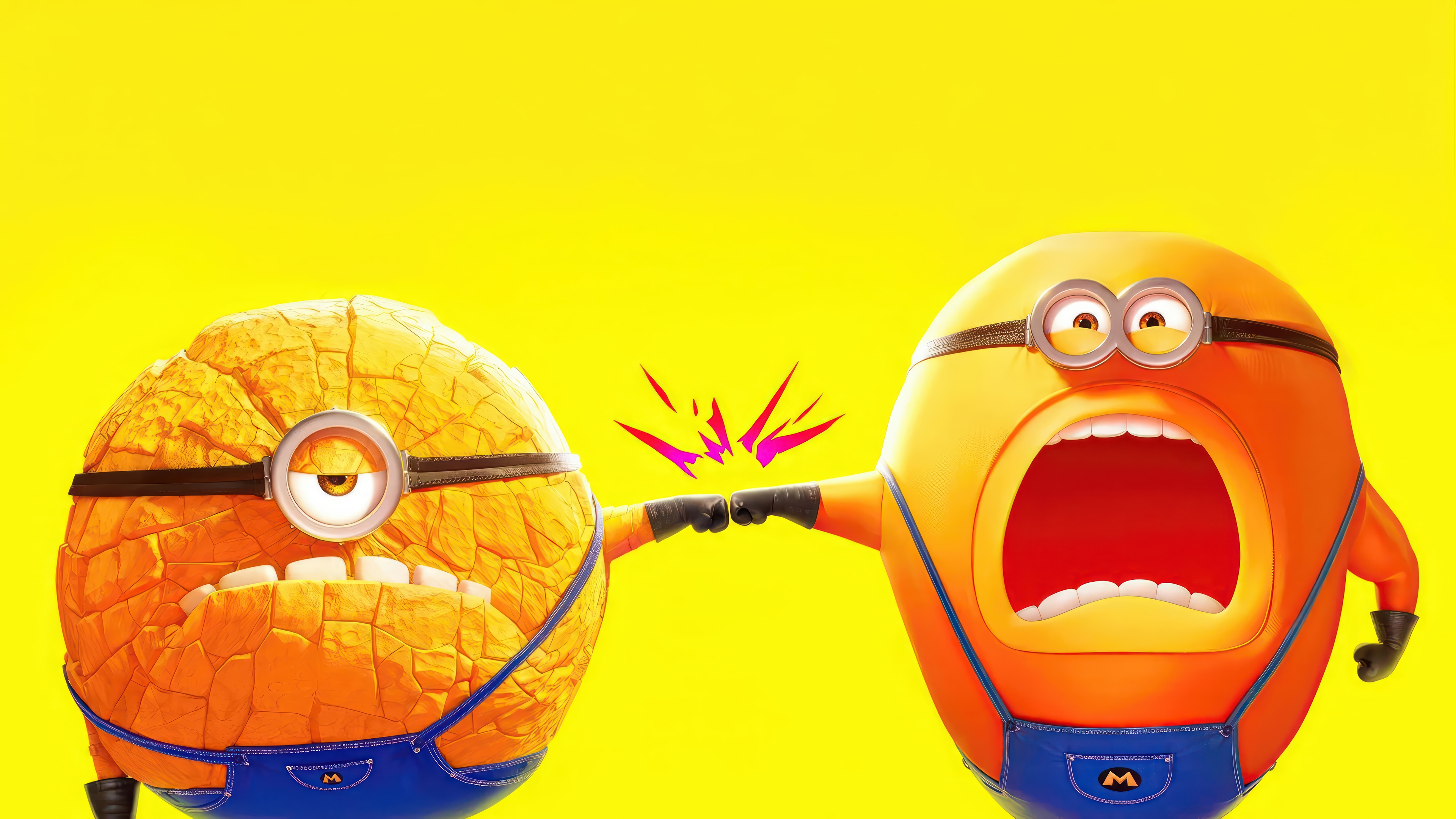 Minions from Despicable Me 4 HD Wallpaper