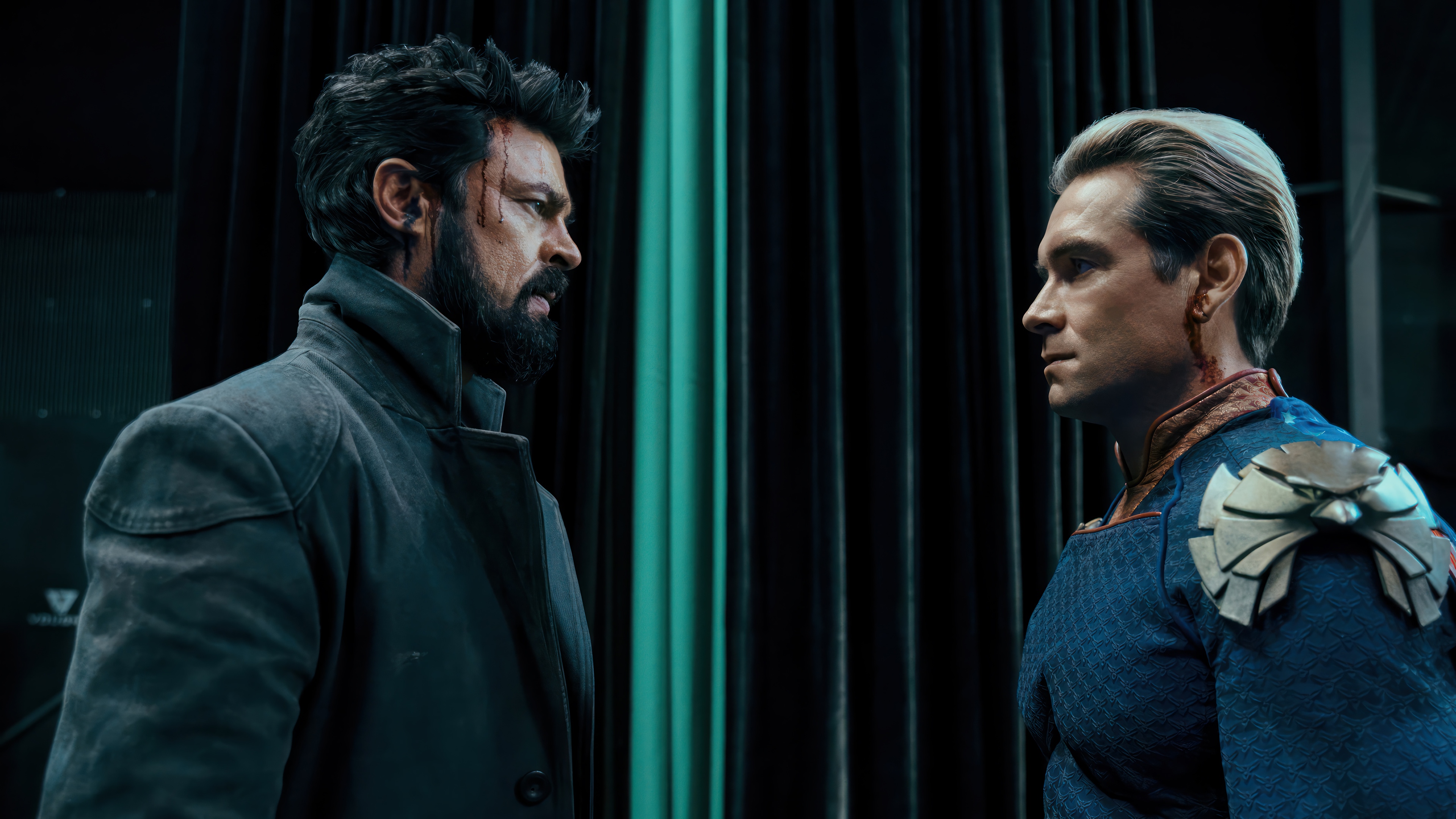 Billy Butcher and Homelander in The Boys 4K HD Wallpaper