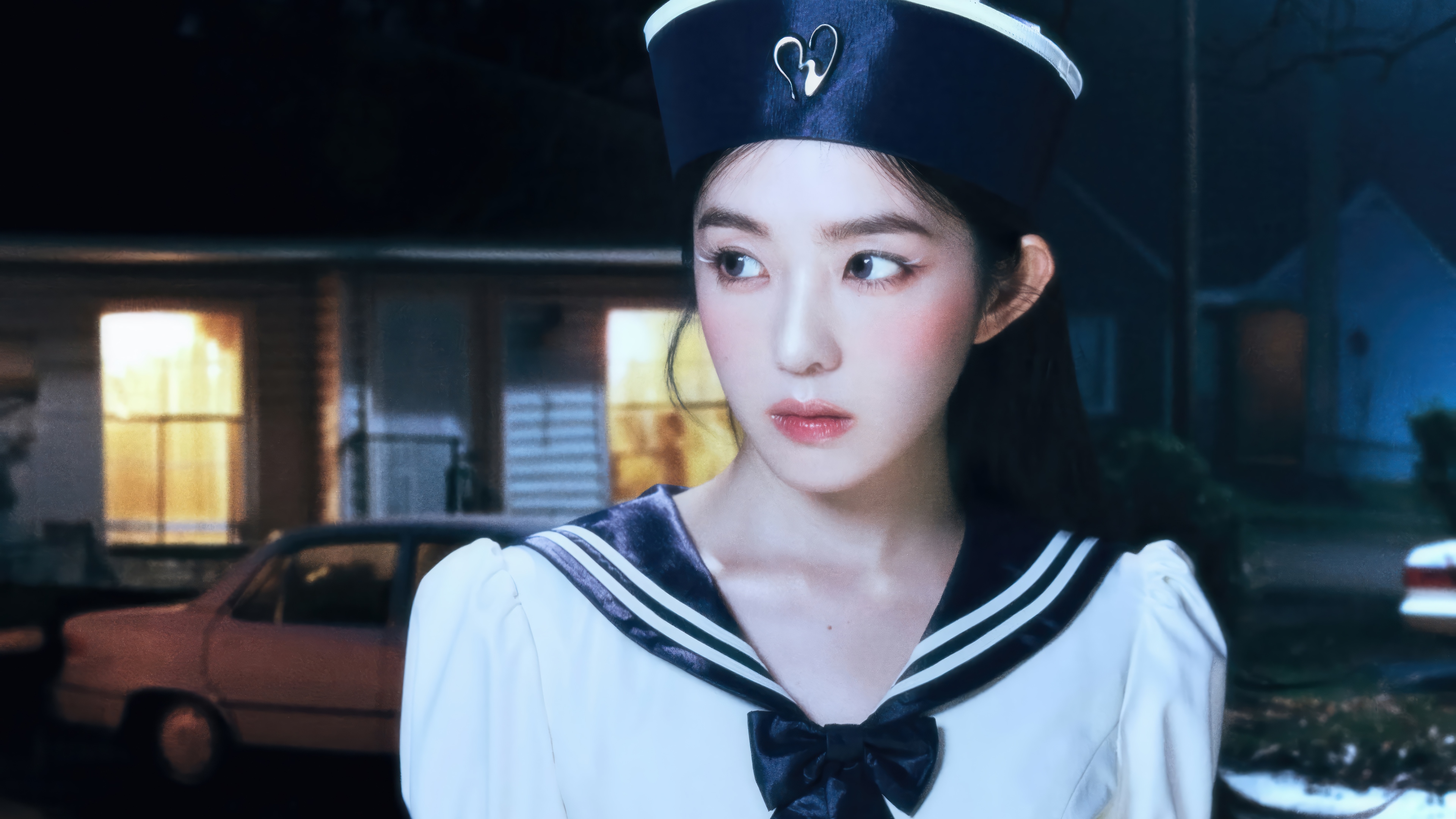 Irene from Red Velvet in a sailor outfit HD Wallpaper