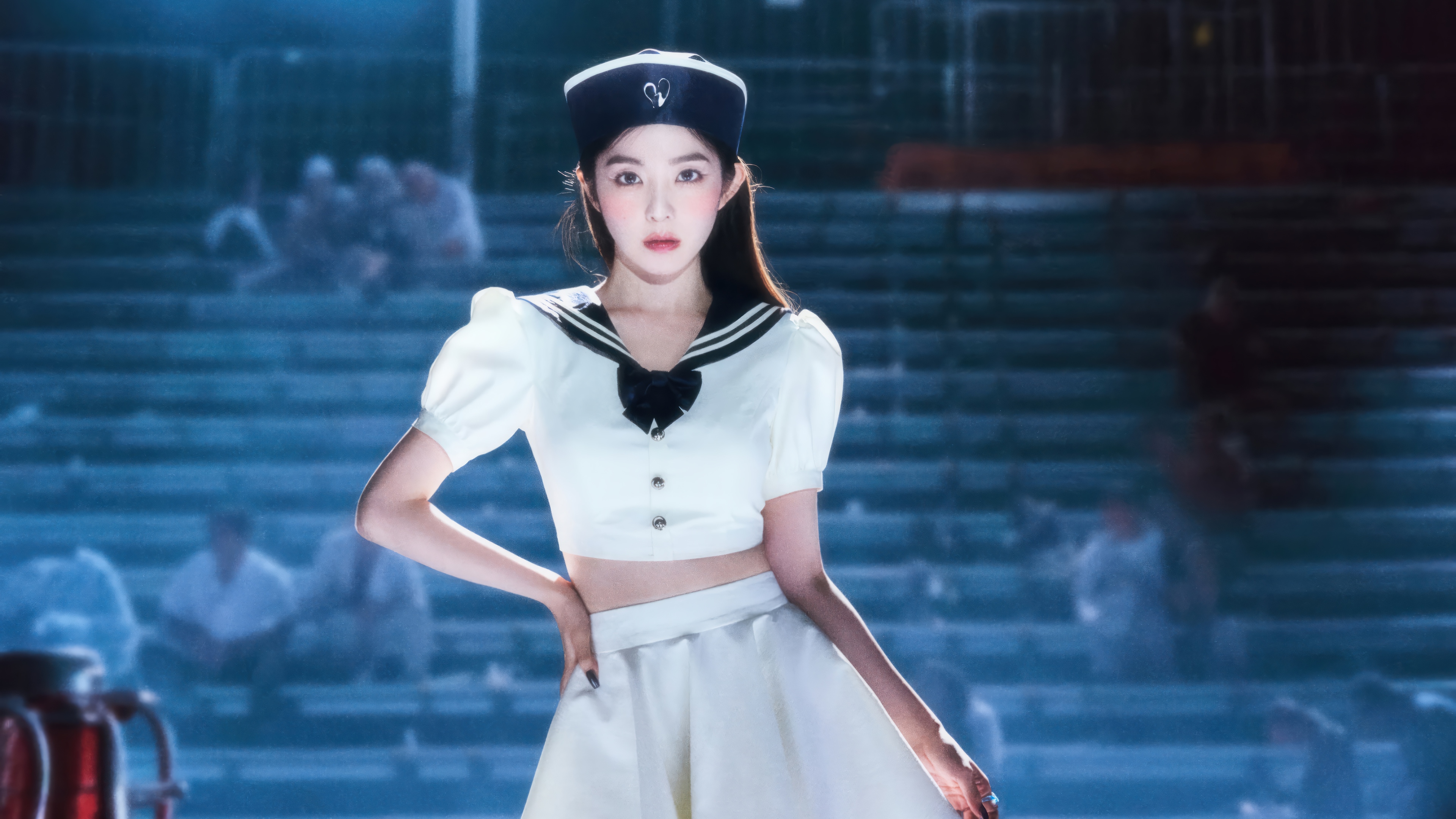 Irene from Red Velvet in a sailor outfit HD Wallpaper