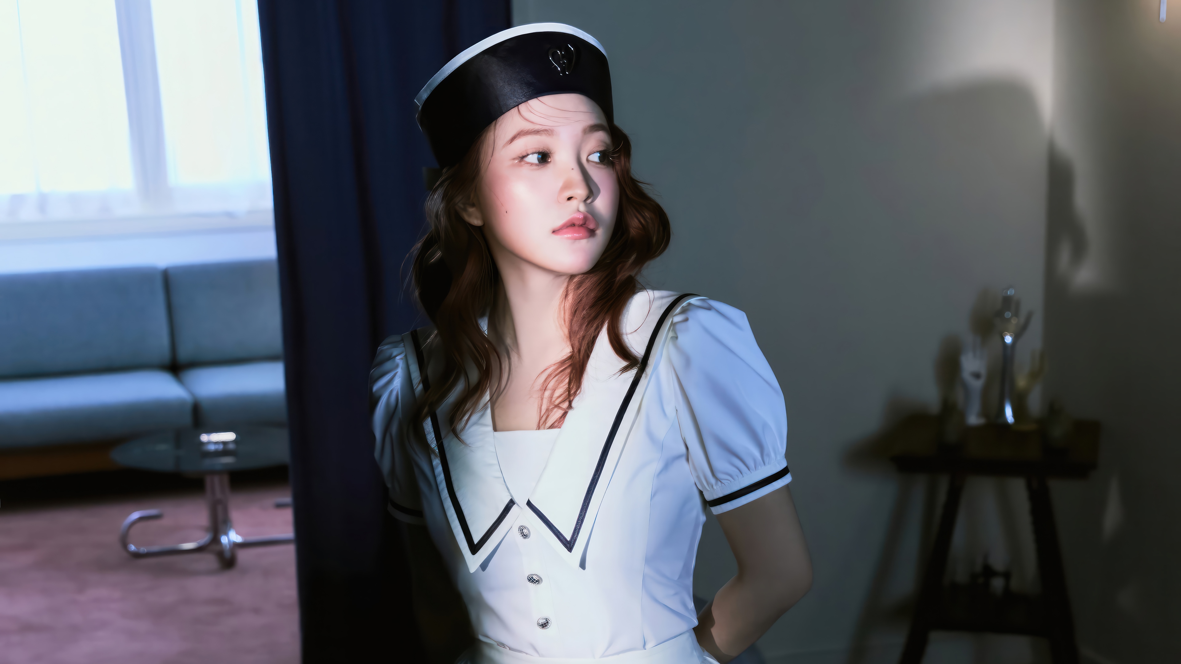 Yeri from Red Velvet in a sailor outfit HD Wallpaper