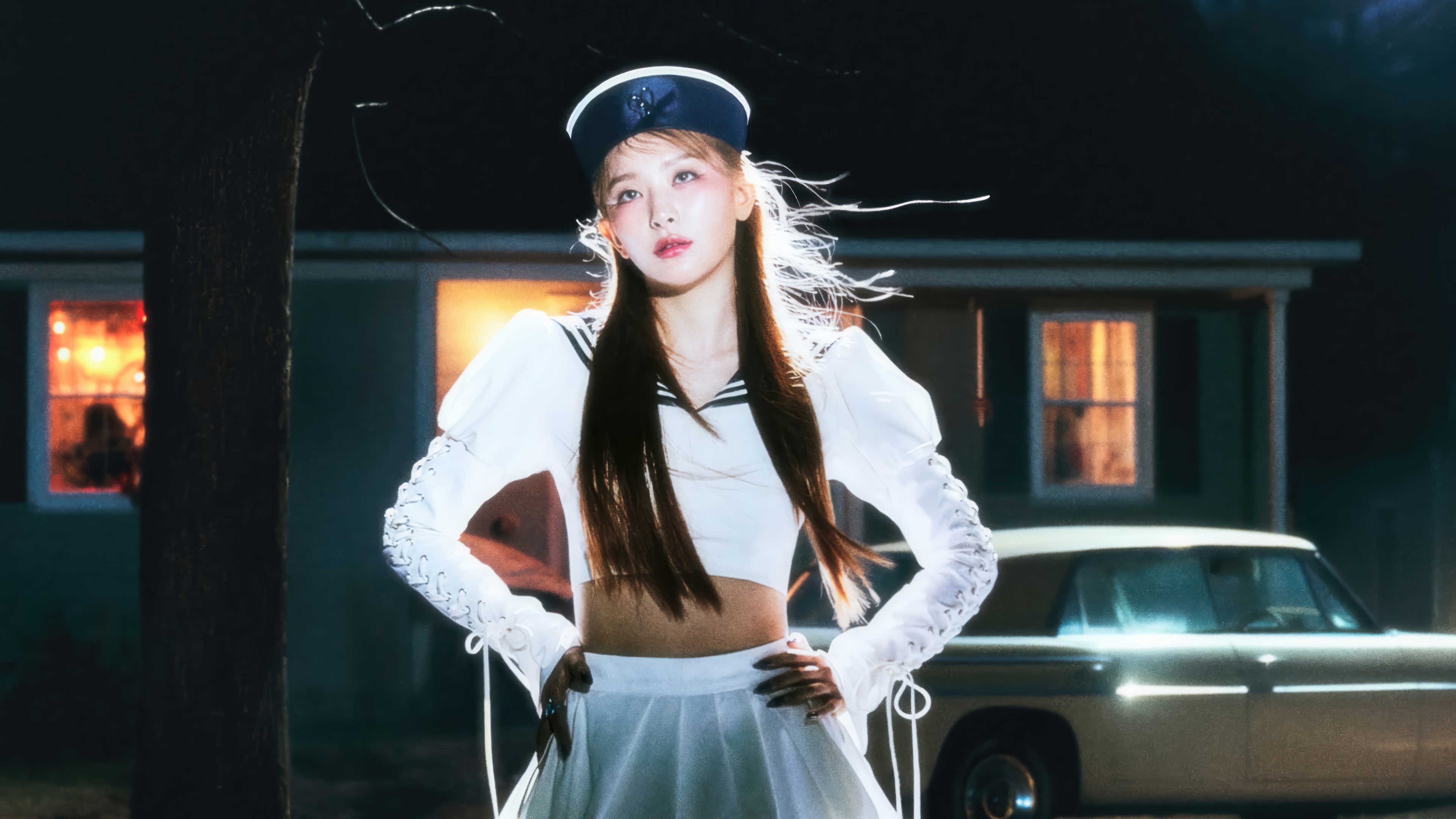 Seulgi from Red Velvet in a sailor outfit HD Wallpaper