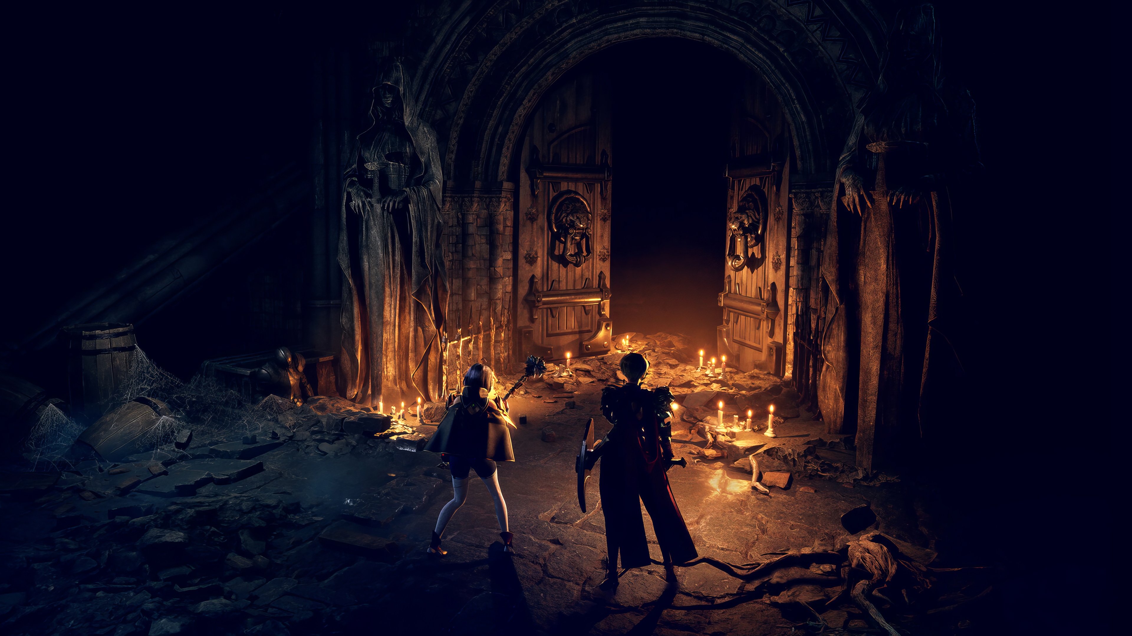 Dungeon Stalker Video Game 4K HD Wallpaper