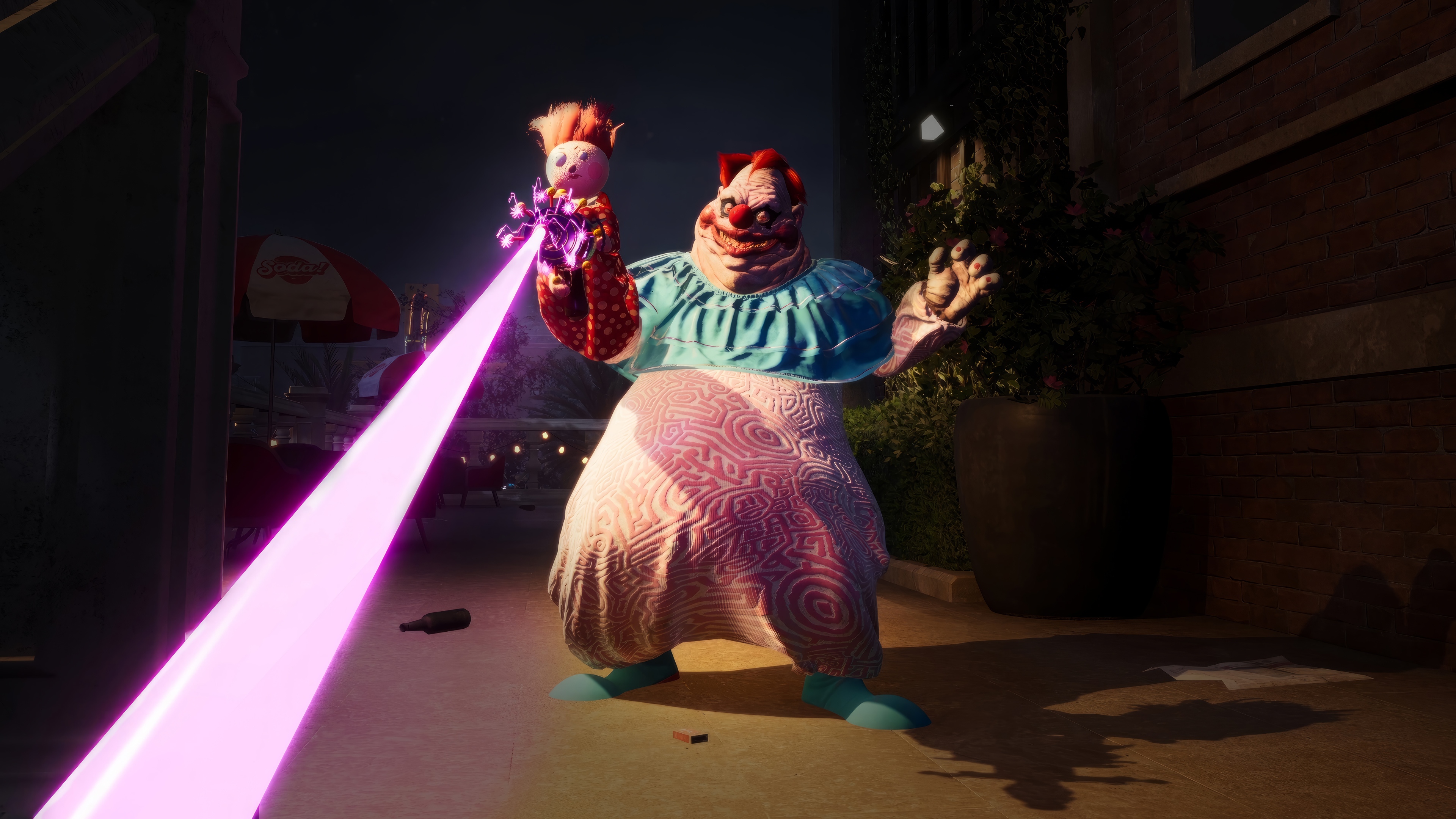 Killer Klowns from Outer Space: The Game 4K HD Wallpaper