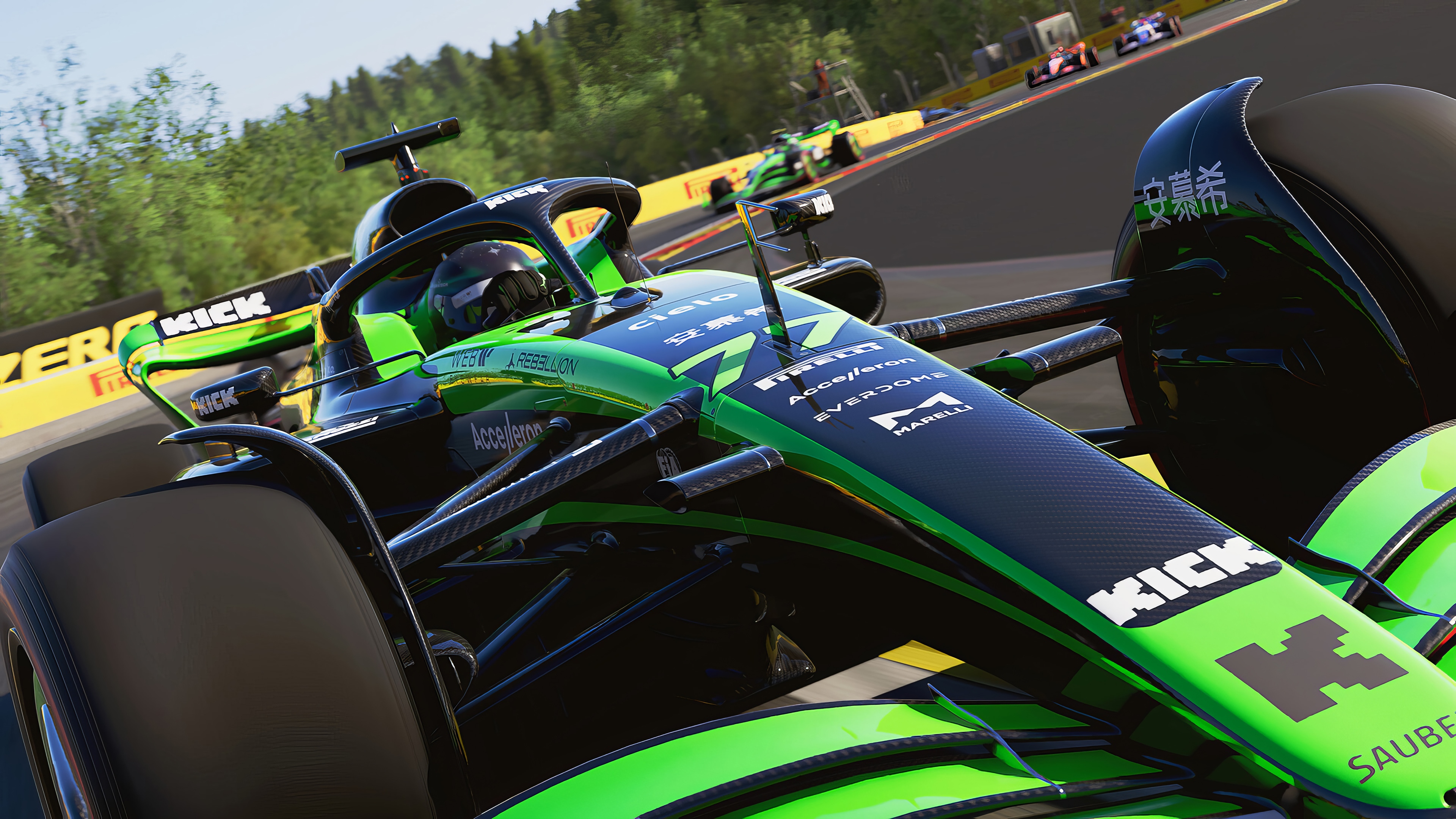 F1 24 Racing Game 4K HD Wallpaper