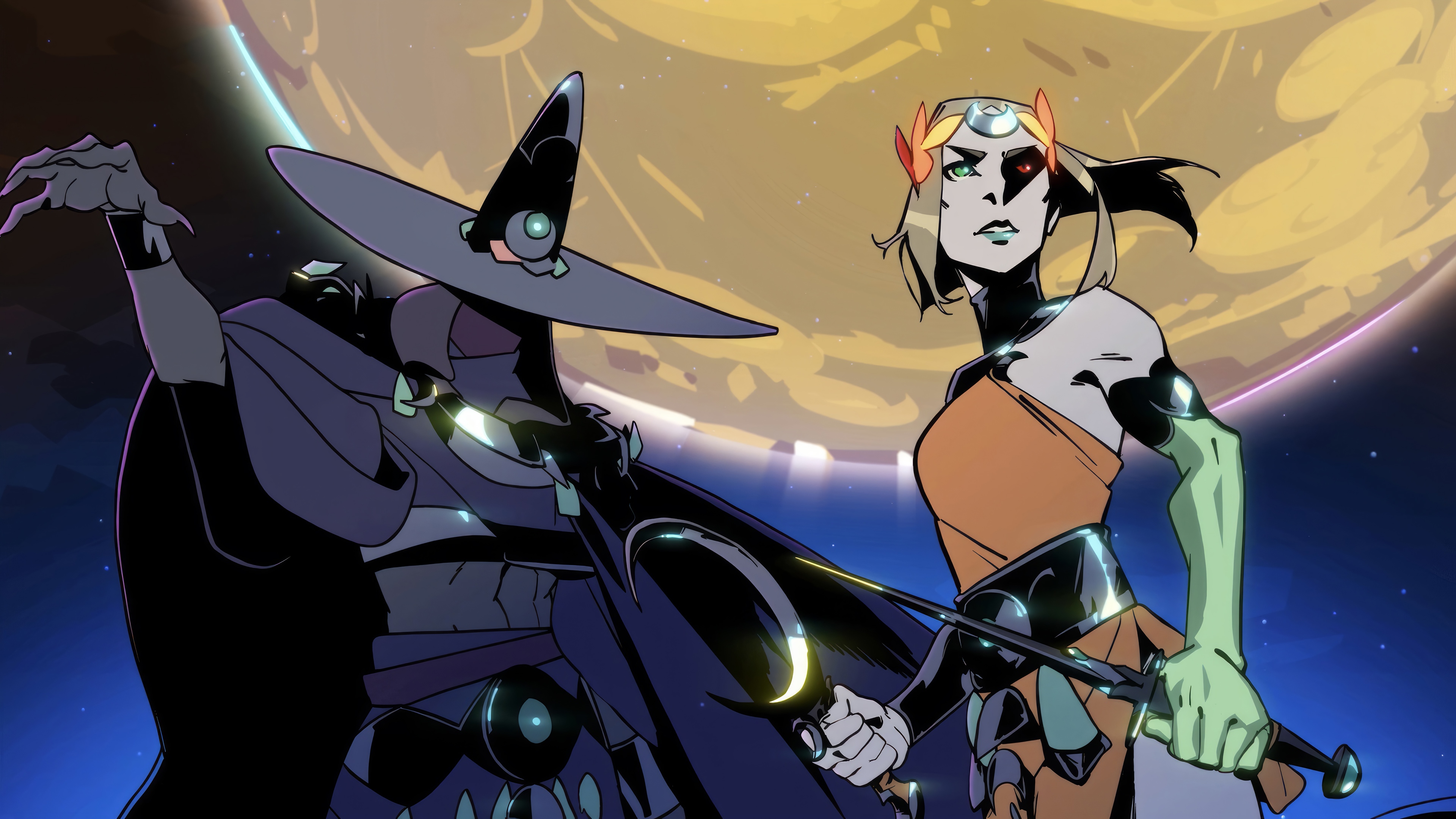 Melinoe and Hecate in Hades II 4K HD Wallpaper