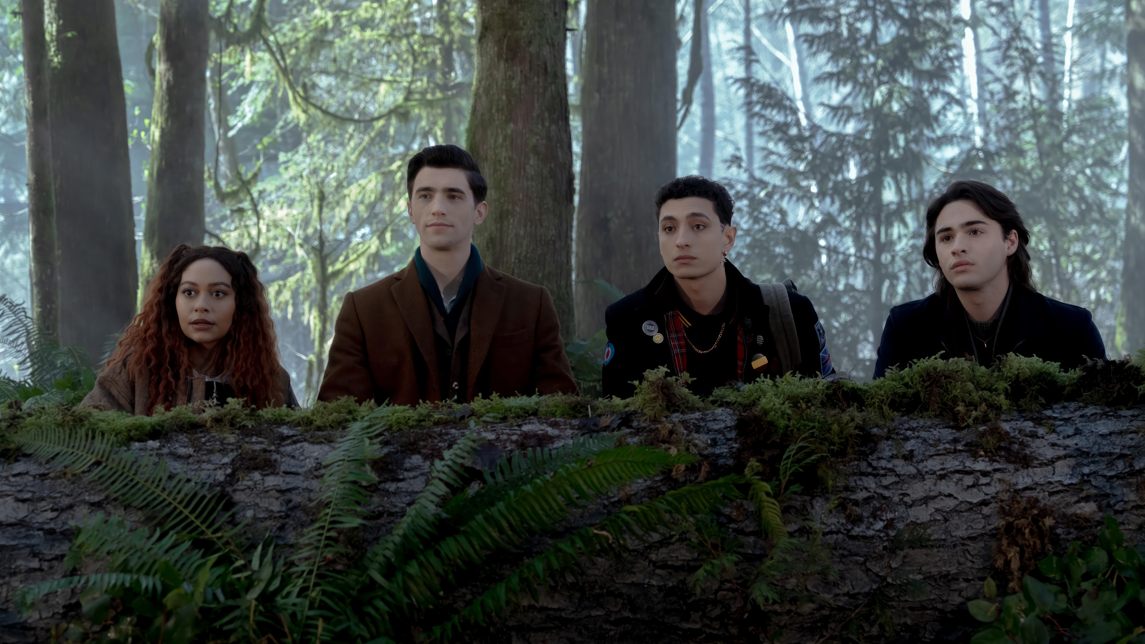 Dead Boy Detectives in a forest HD Wallpaper