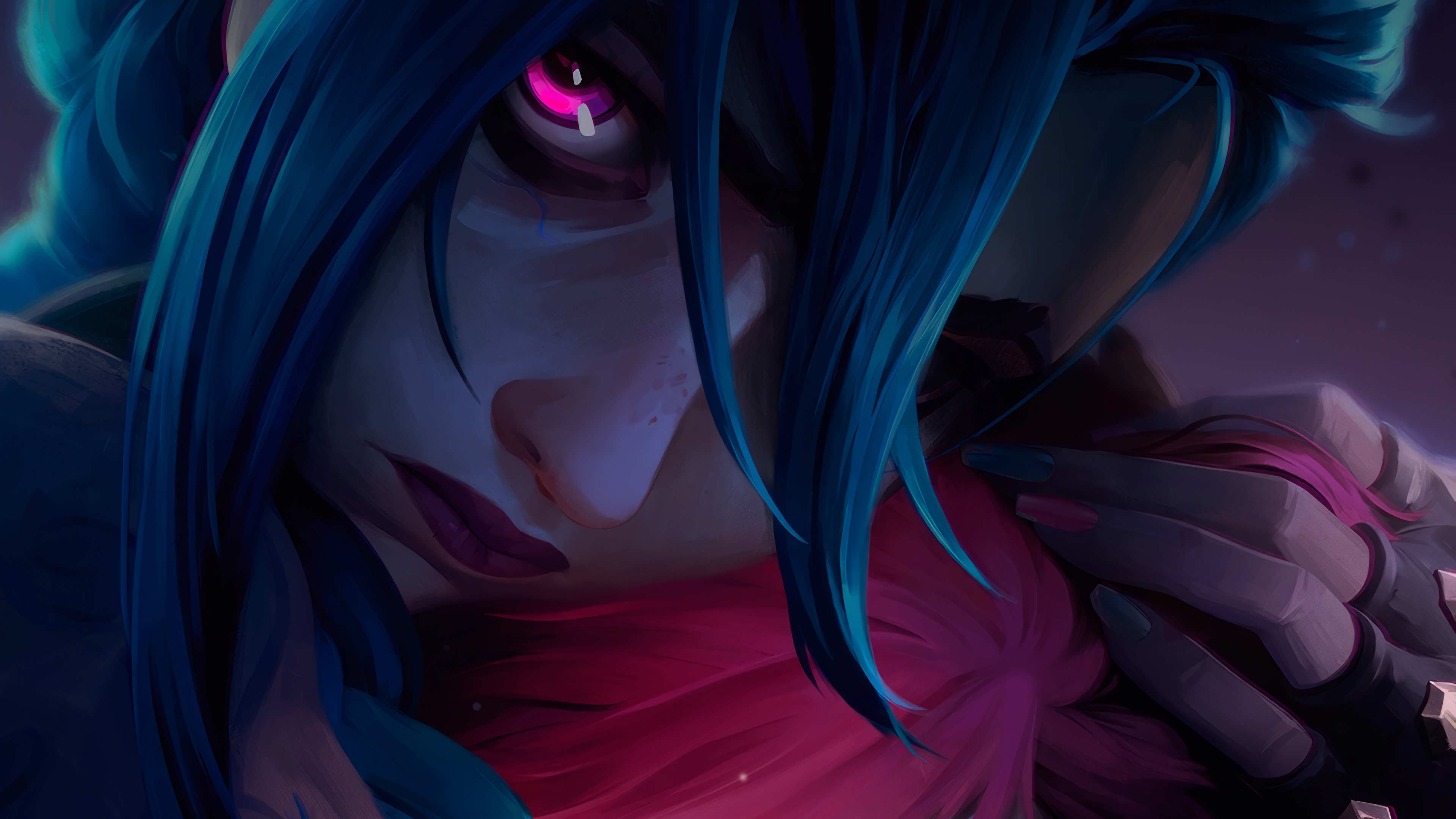 Jinx from Arcane in 4K HD Wallpaper