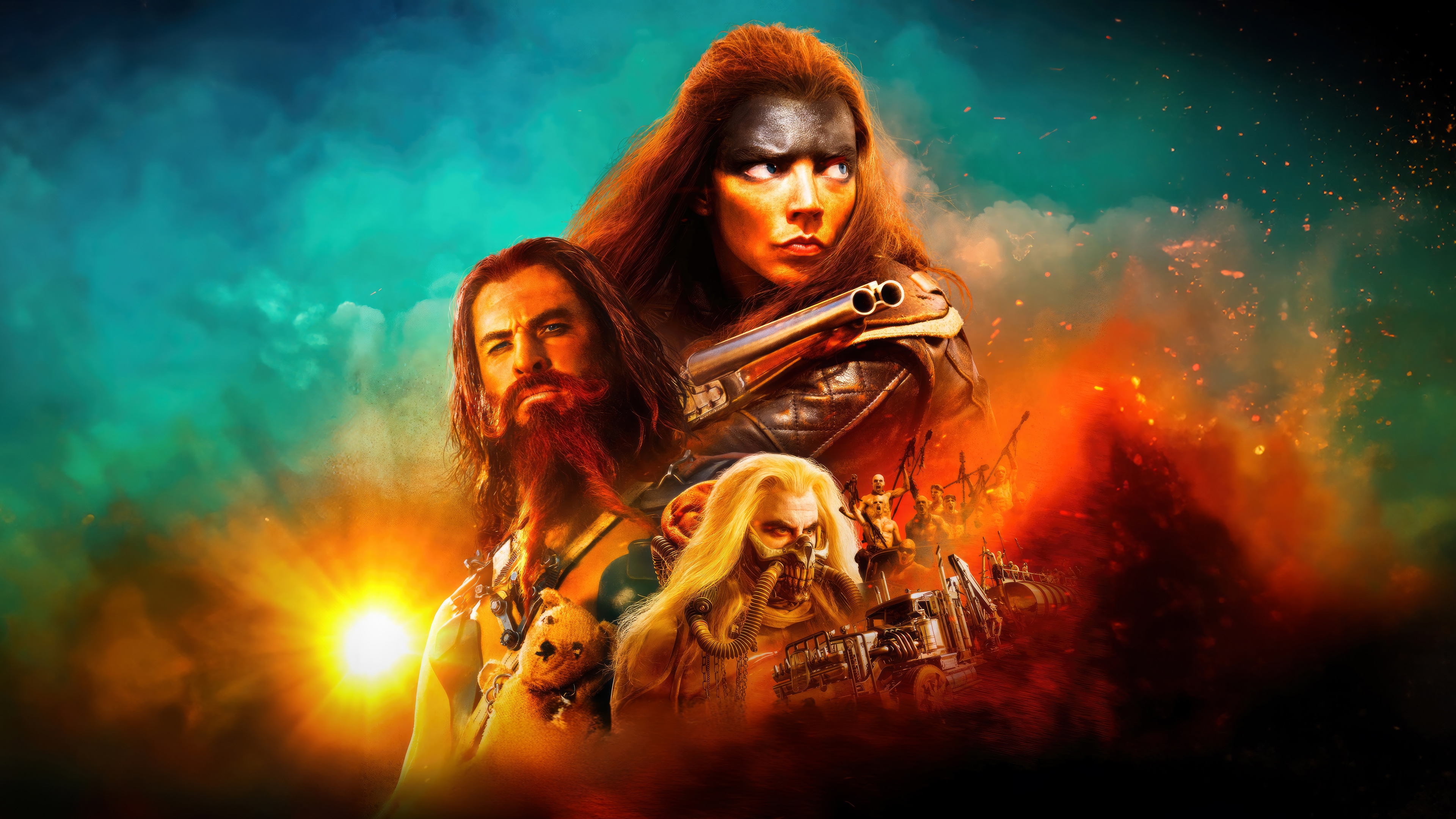 Furiosa: A Mad Max Saga 4K HD Wallpaper