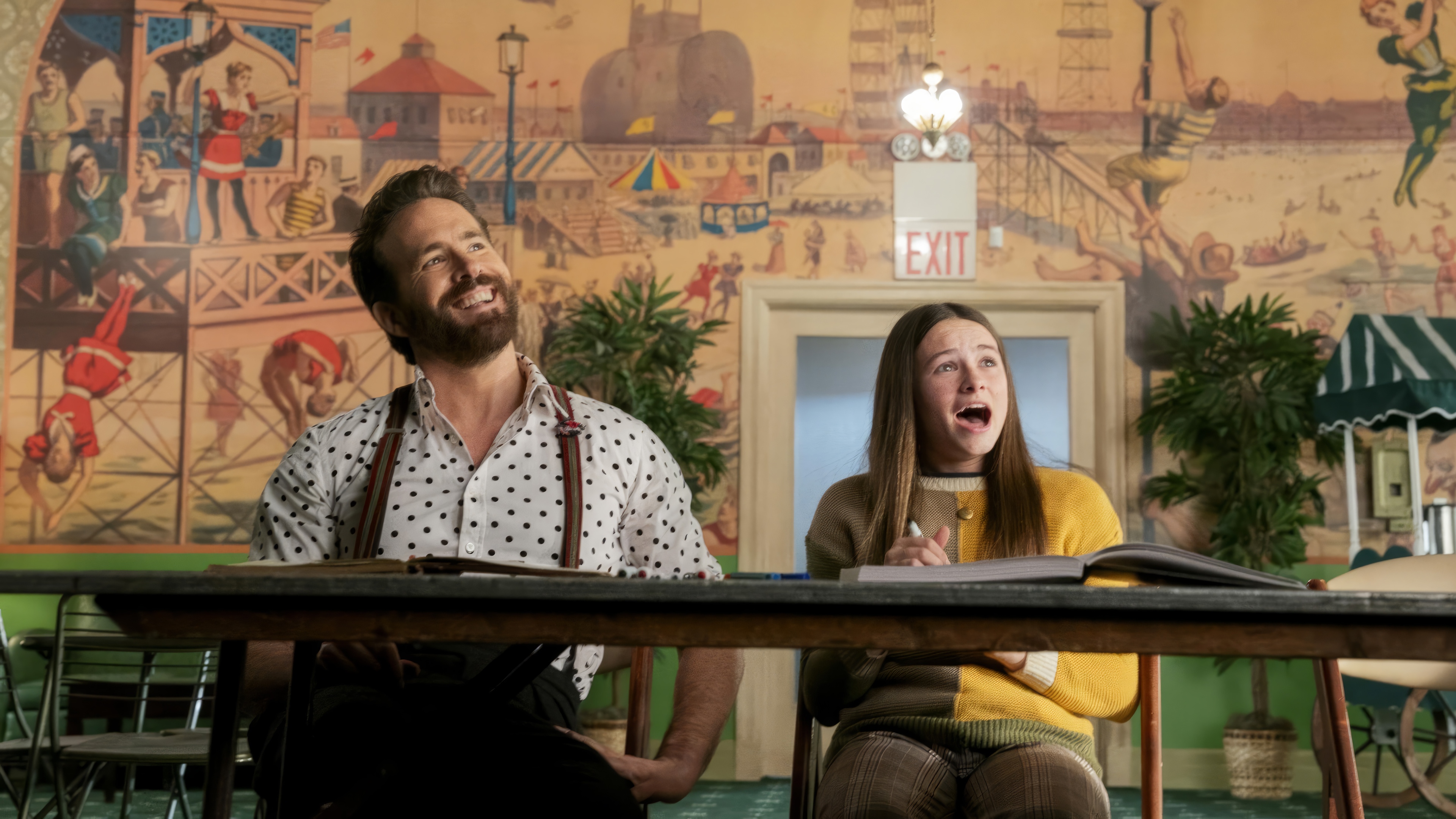 IF - 2024 Movie with Ryan Reynolds and Cailey Fleming 4K HD Wallpaper