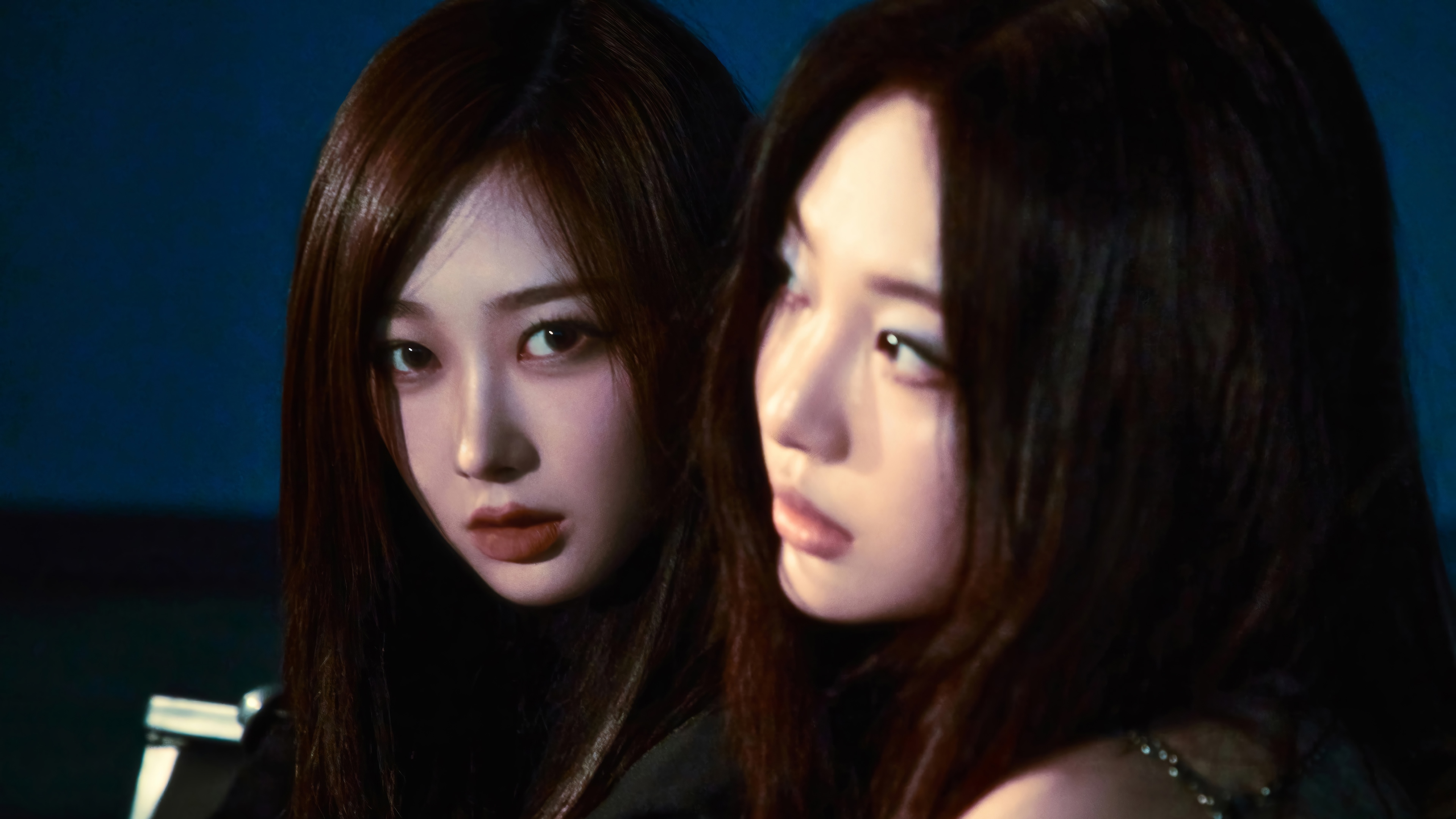 Aespa Ningning and Giselle in 4K HD Wallpaper