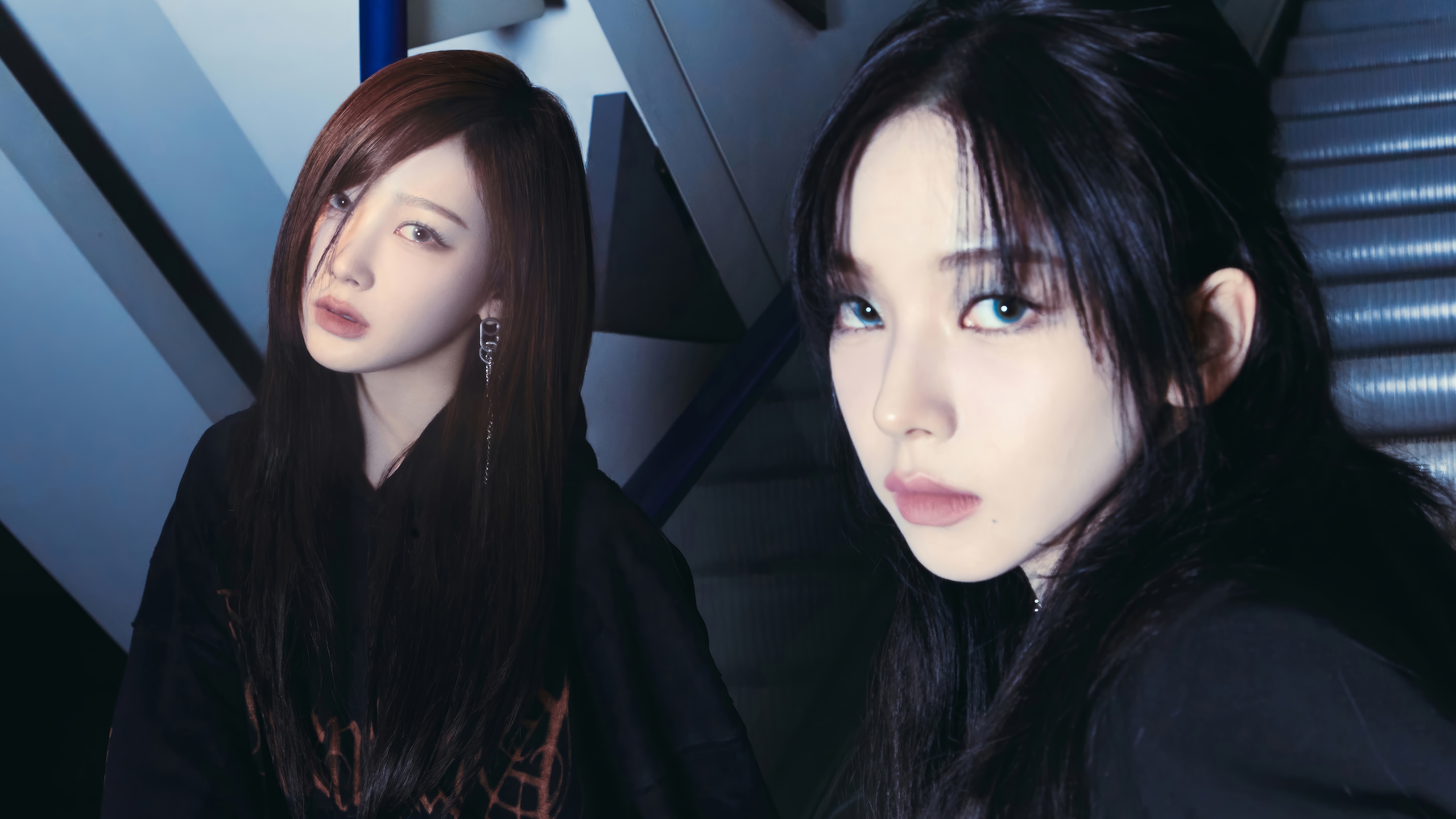 Aespa Karina and Giselle 4K HD Wallpaper