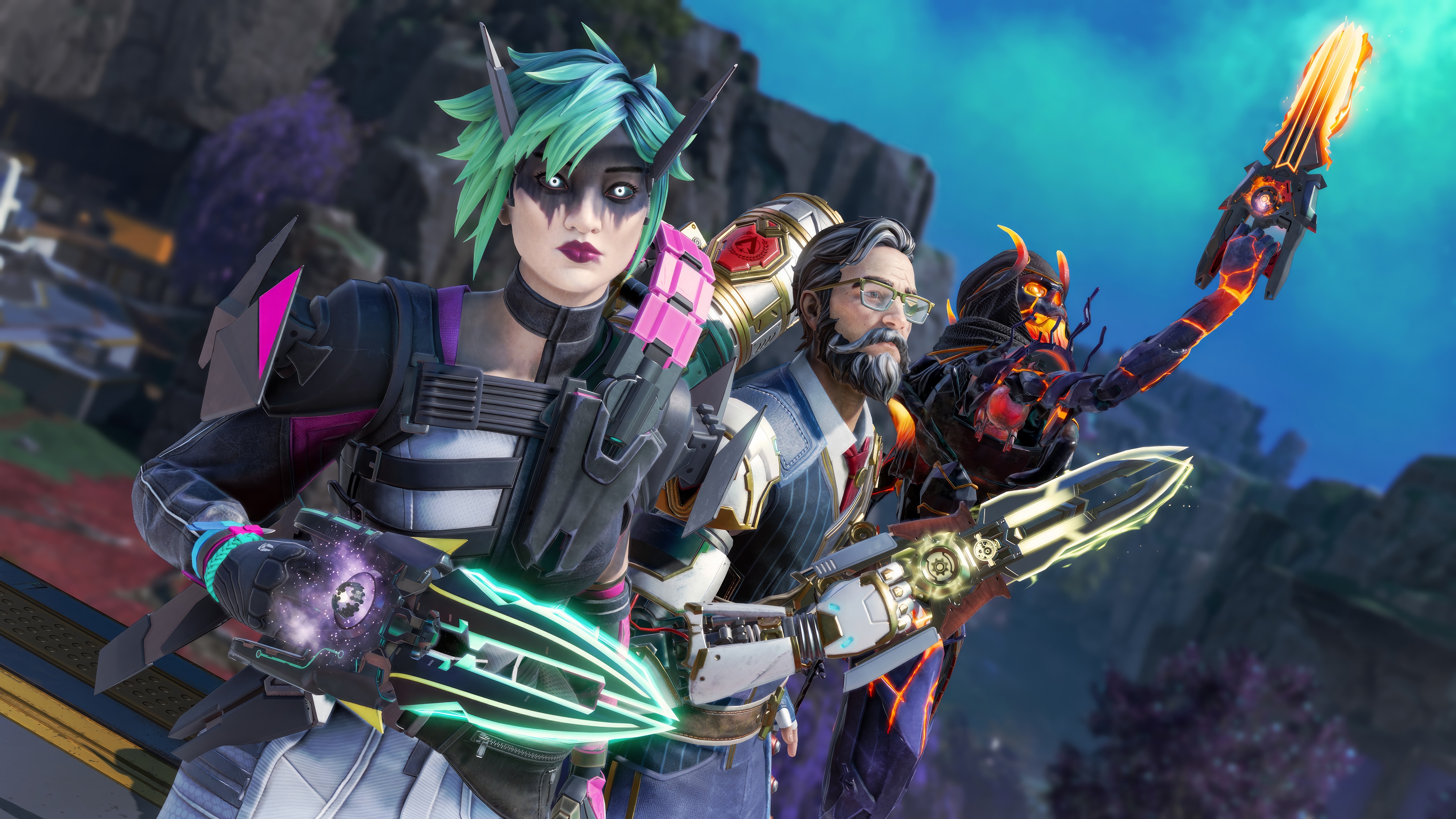 Apex Legends: Alter, Revenant, and Ballistic HD Wallpaper