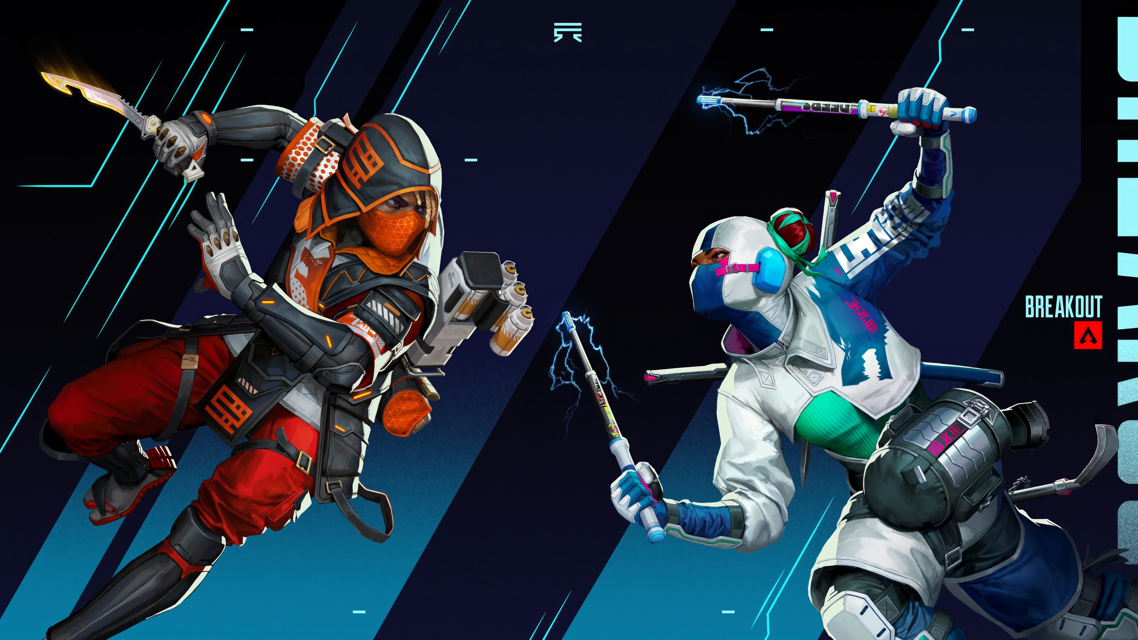 Apex Legends characters in combat HD Wallpaper
