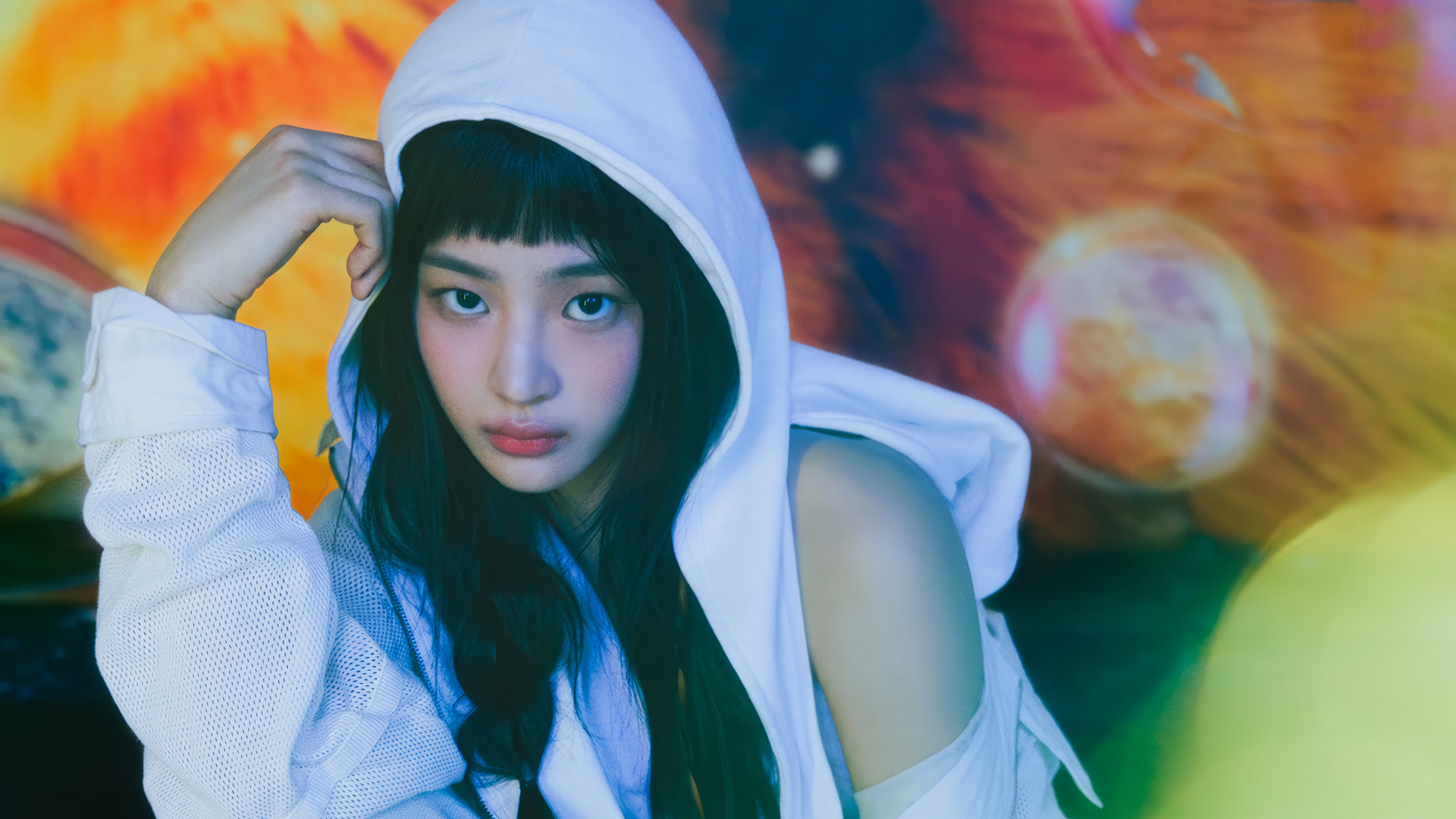 Minji from NewJeans in 4K HD Wallpaper