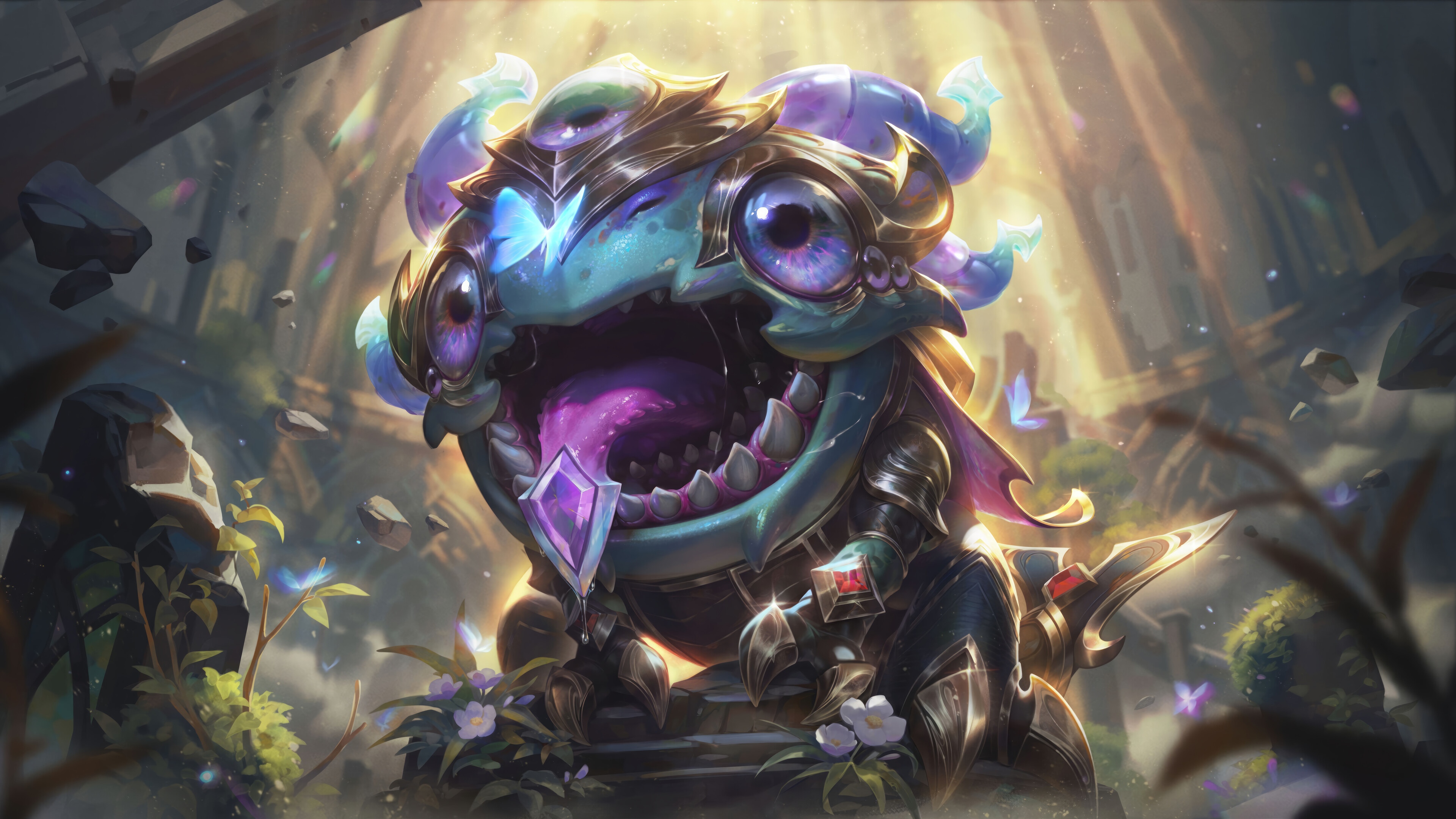 Victorious Rift Herald League of Legends Splash Art 4K HD Wallpaper