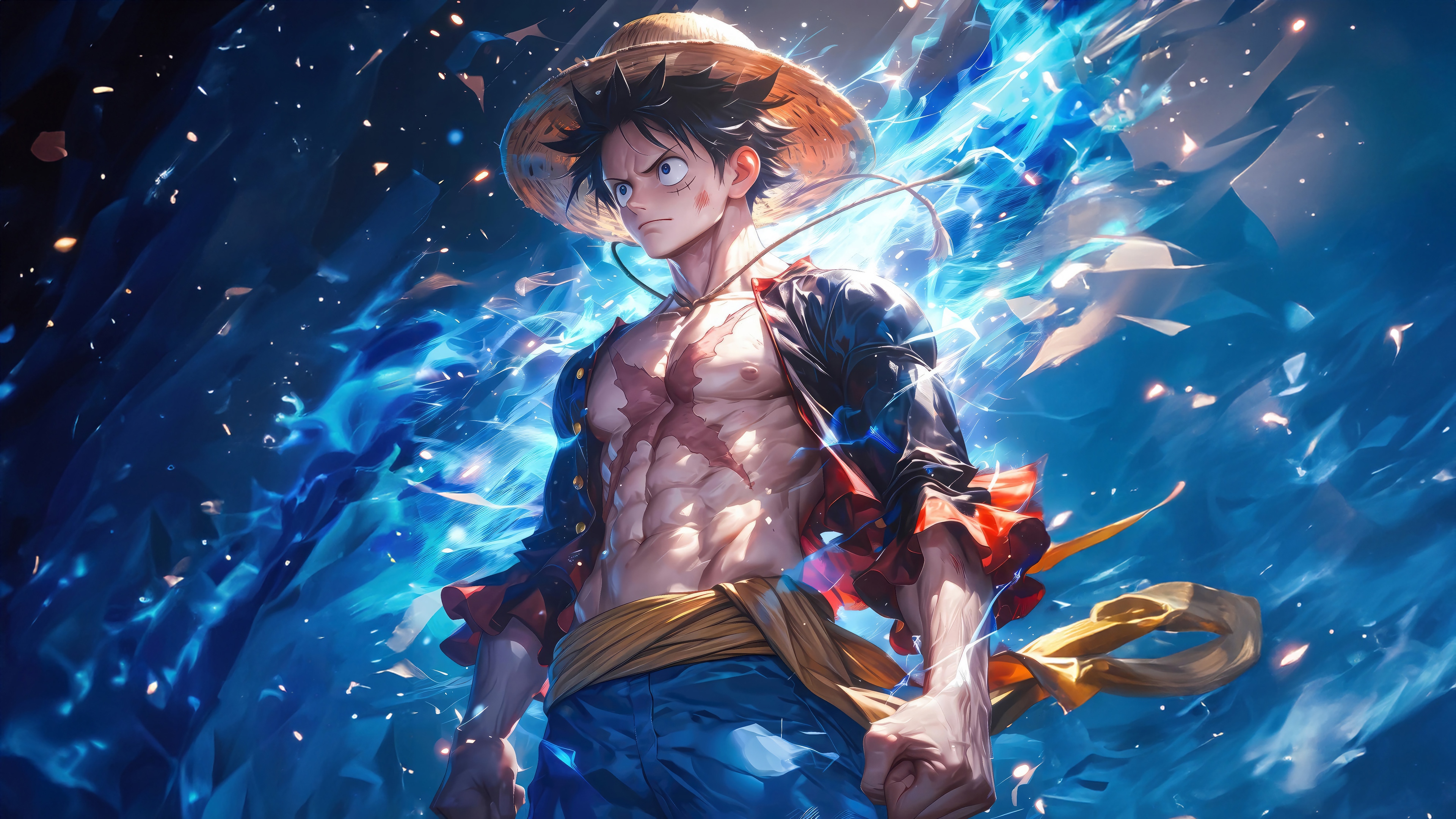 Monkey D. Luffy in 4K HD Wallpaper