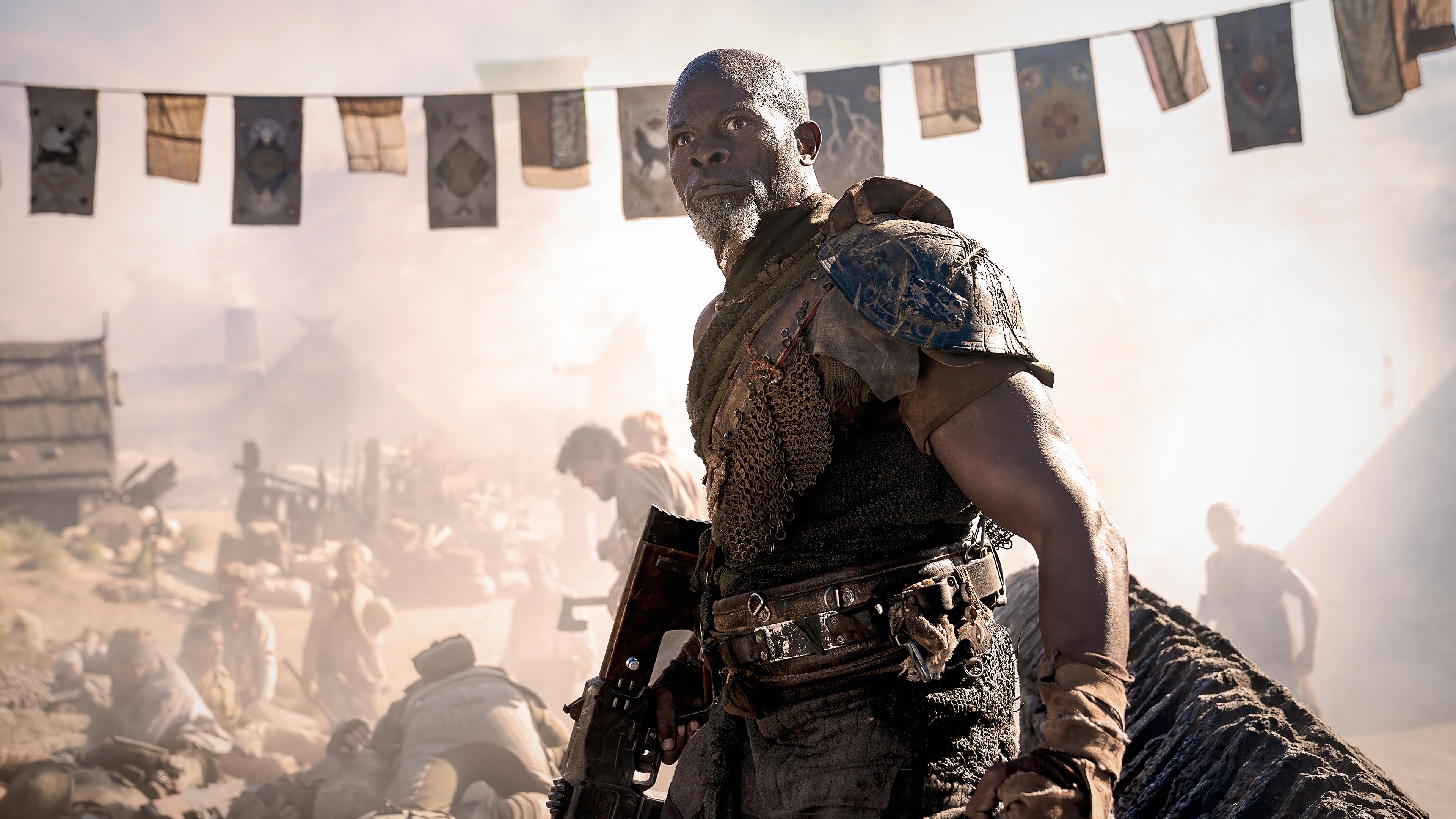 Djimon Hounsou in Rebel Moon 4K HD Wallpaper