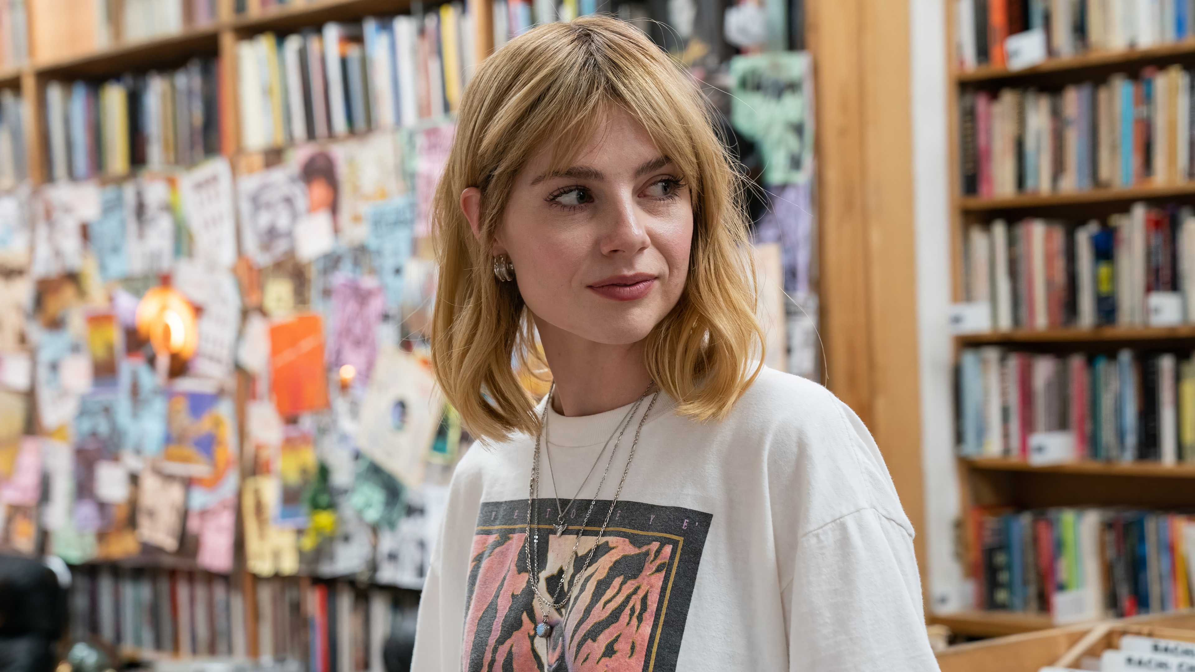 Lucy Boynton in The Greatest Hits HD Wallpaper