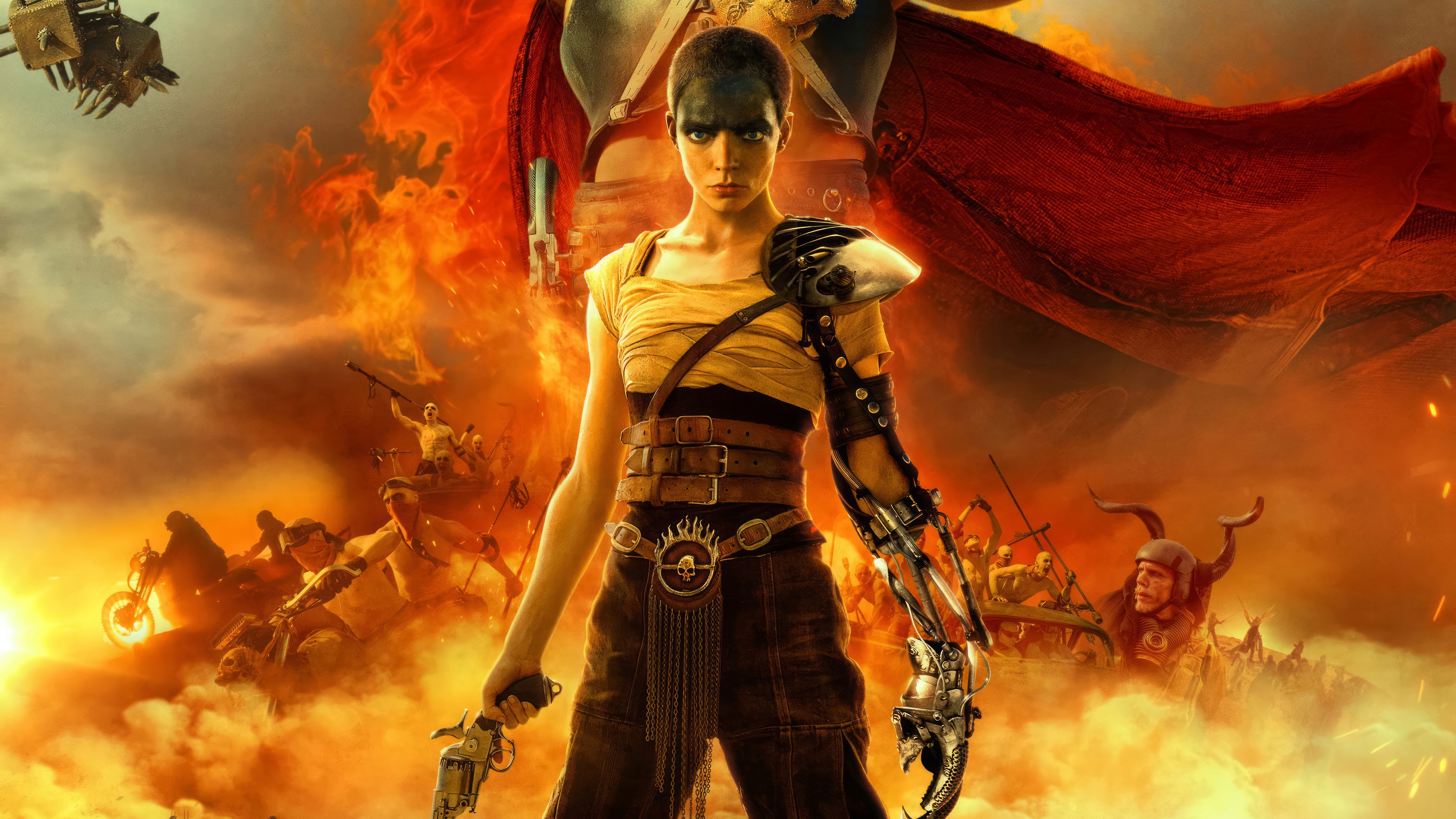 Furiosa: A Mad Max Saga 4K HD Wallpaper