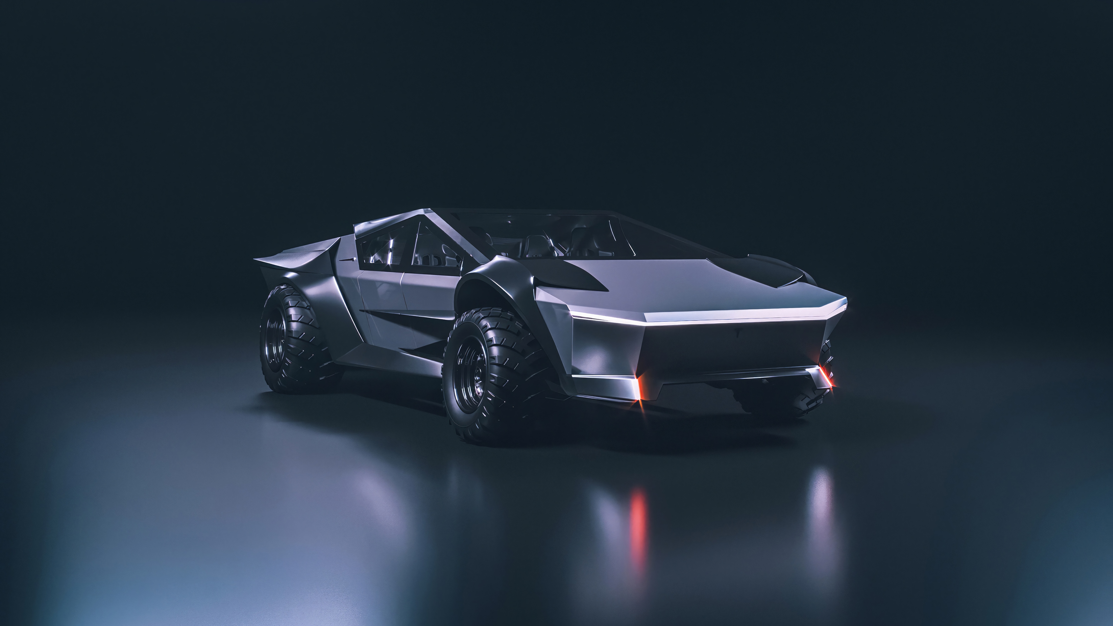 Tesla Cybertruck 4K HD Wallpaper