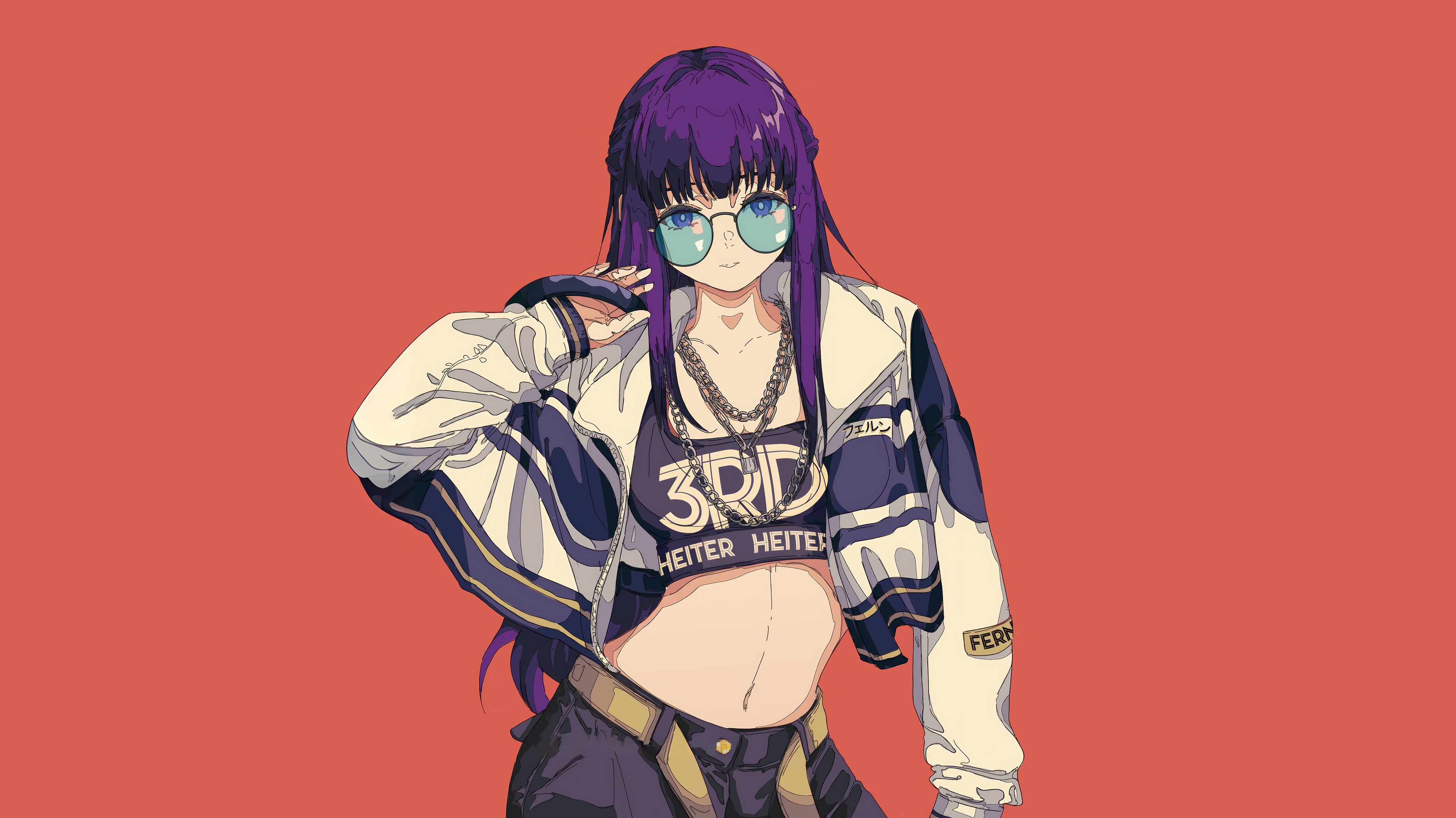 Frieren 4K Anime Art HD Wallpaper