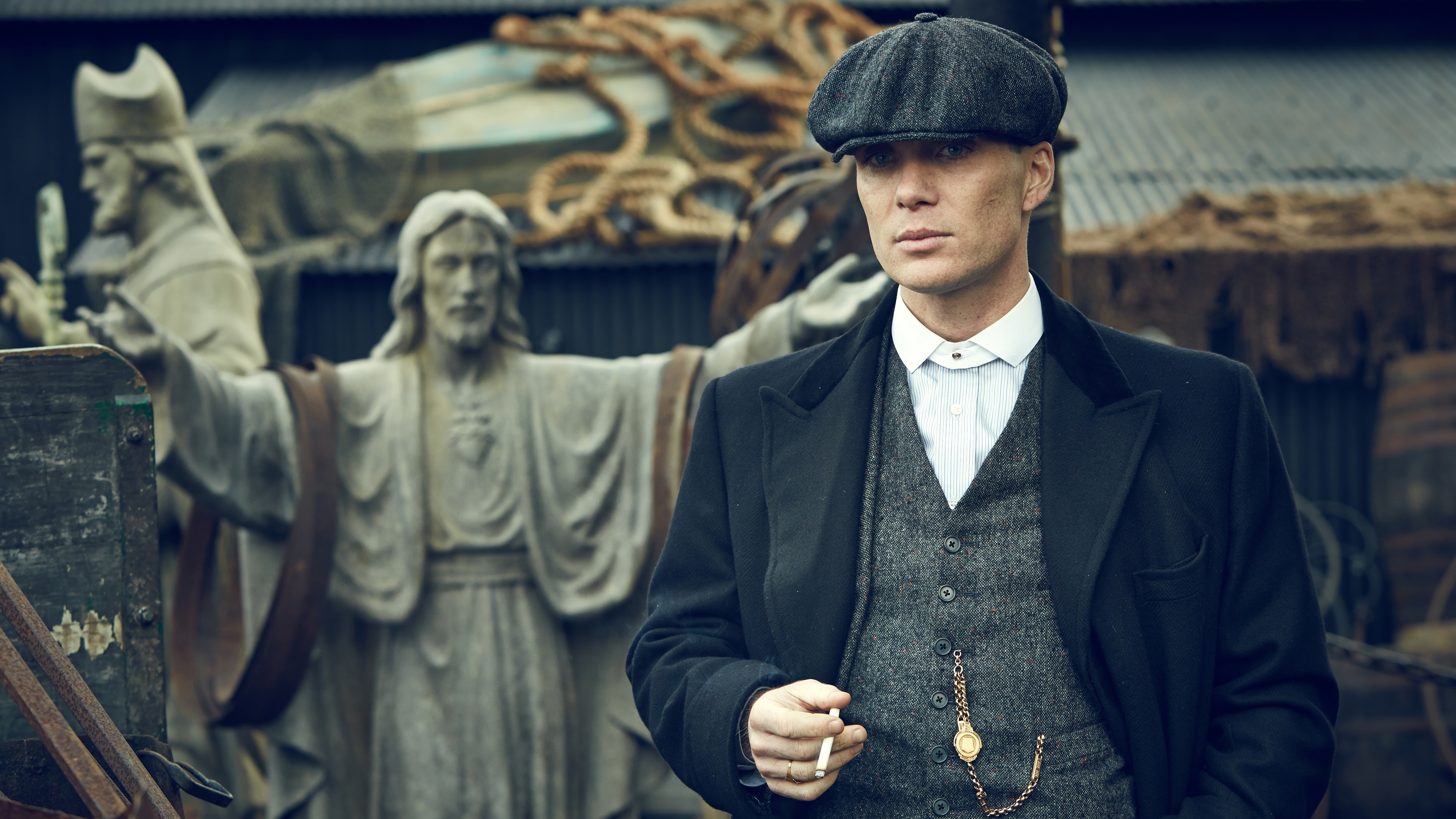 Cillian Murphy in Peaky Blinders 4K HD Wallpaper