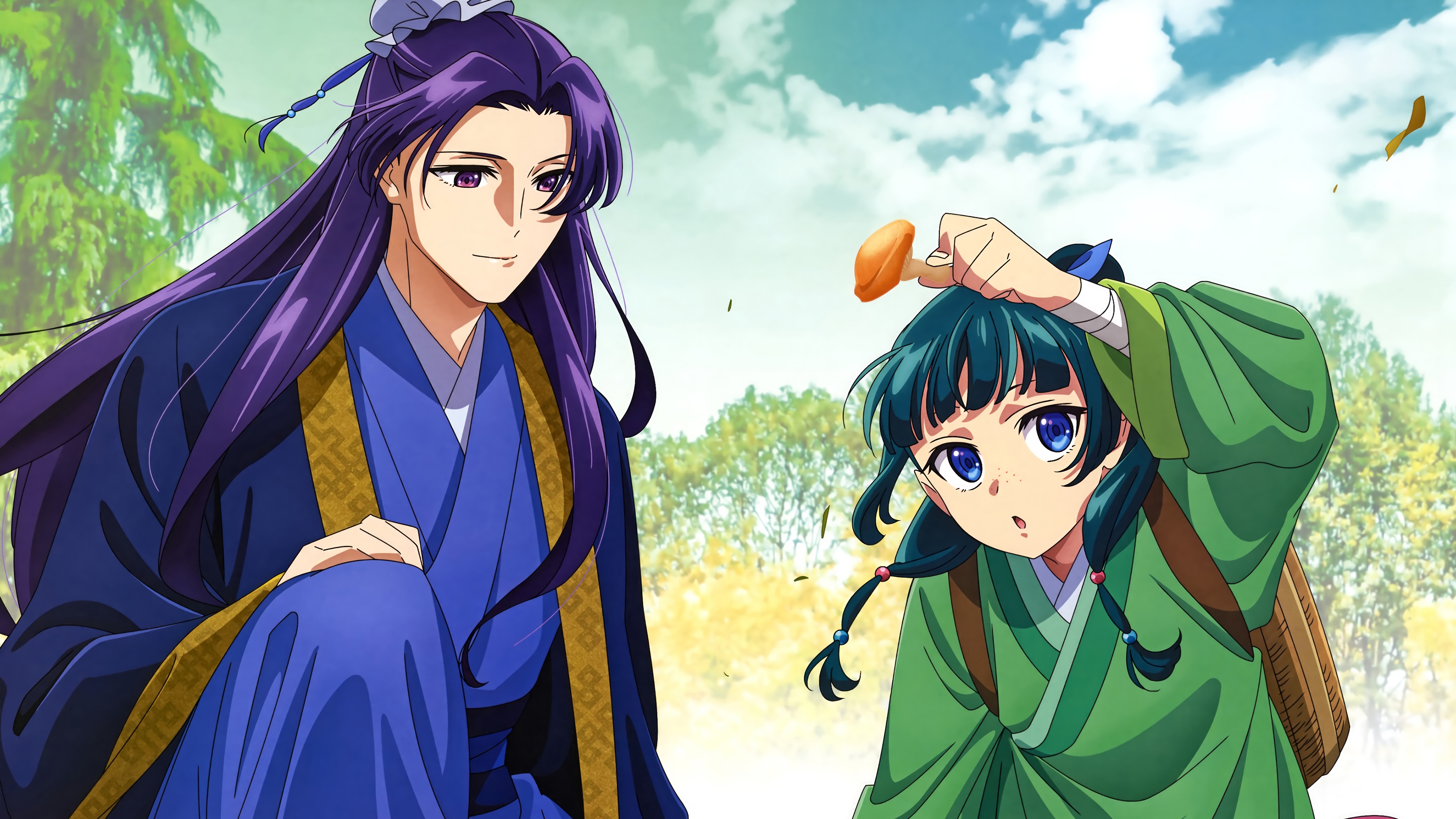 The Apothecary Diaries: Jinshi and Maomao HD Wallpaper