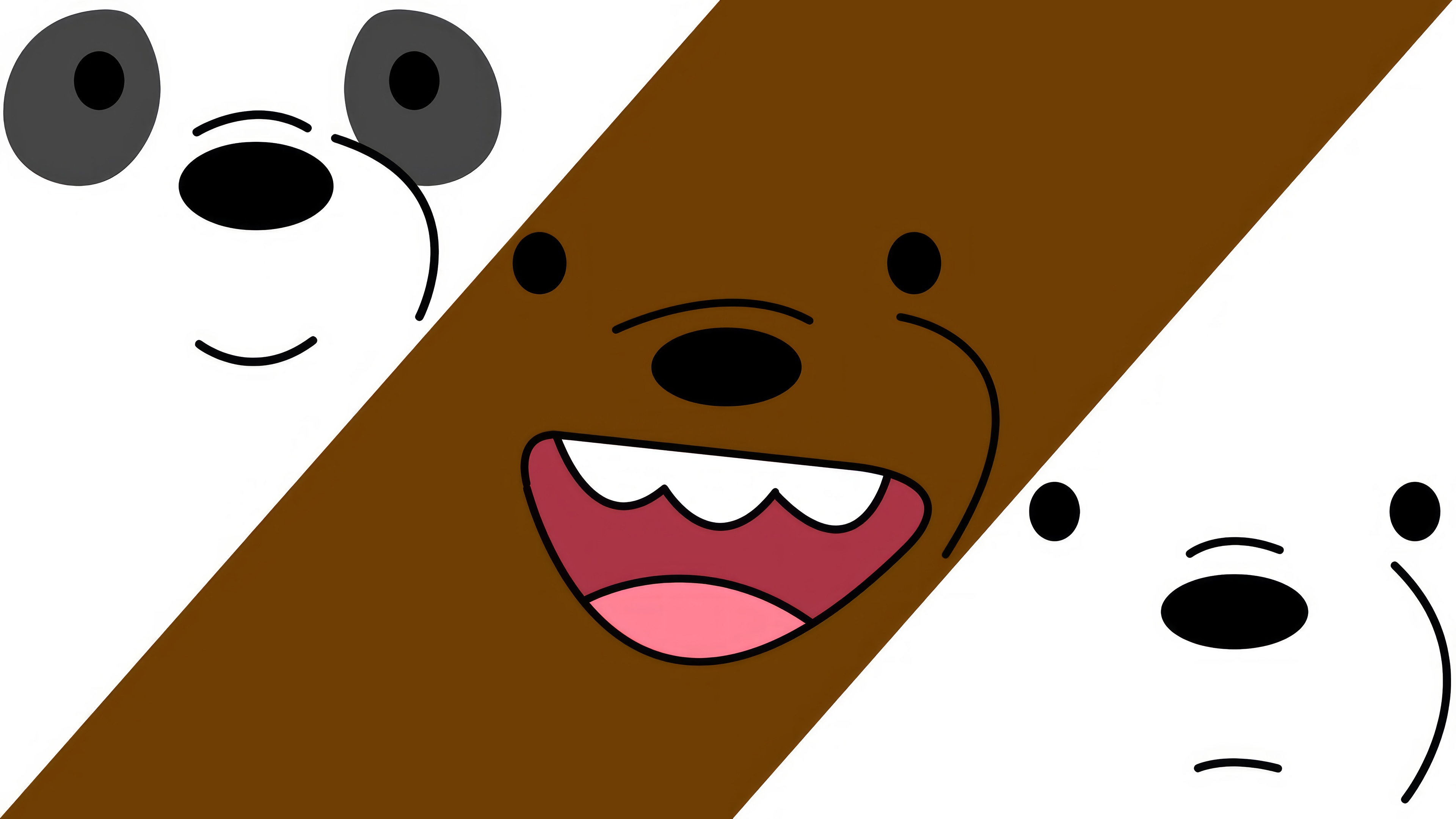 We Bare Bears 4K HD Wallpaper