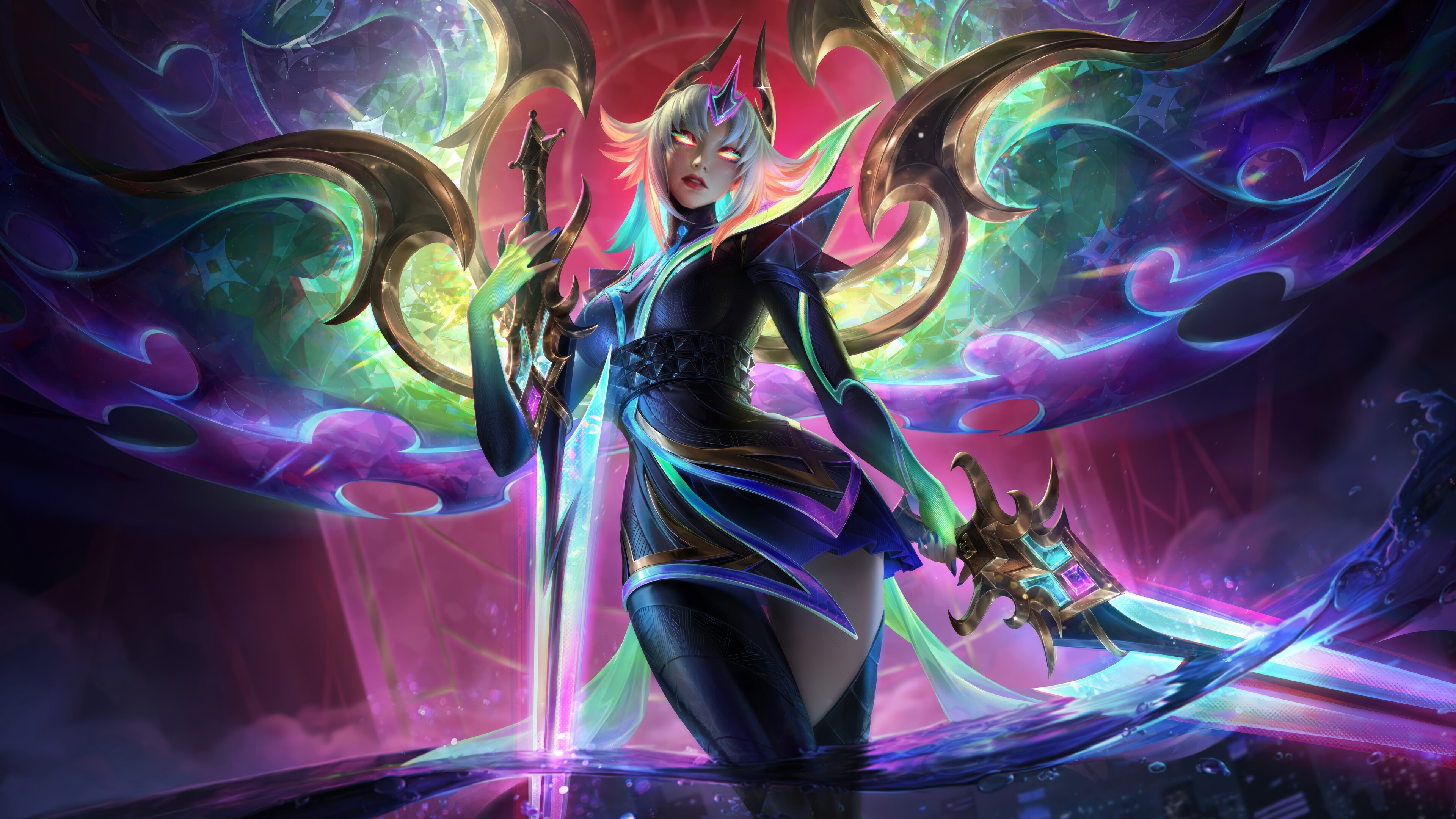 Empyrean Kayle from League of Legends 4K HD Wallpaper