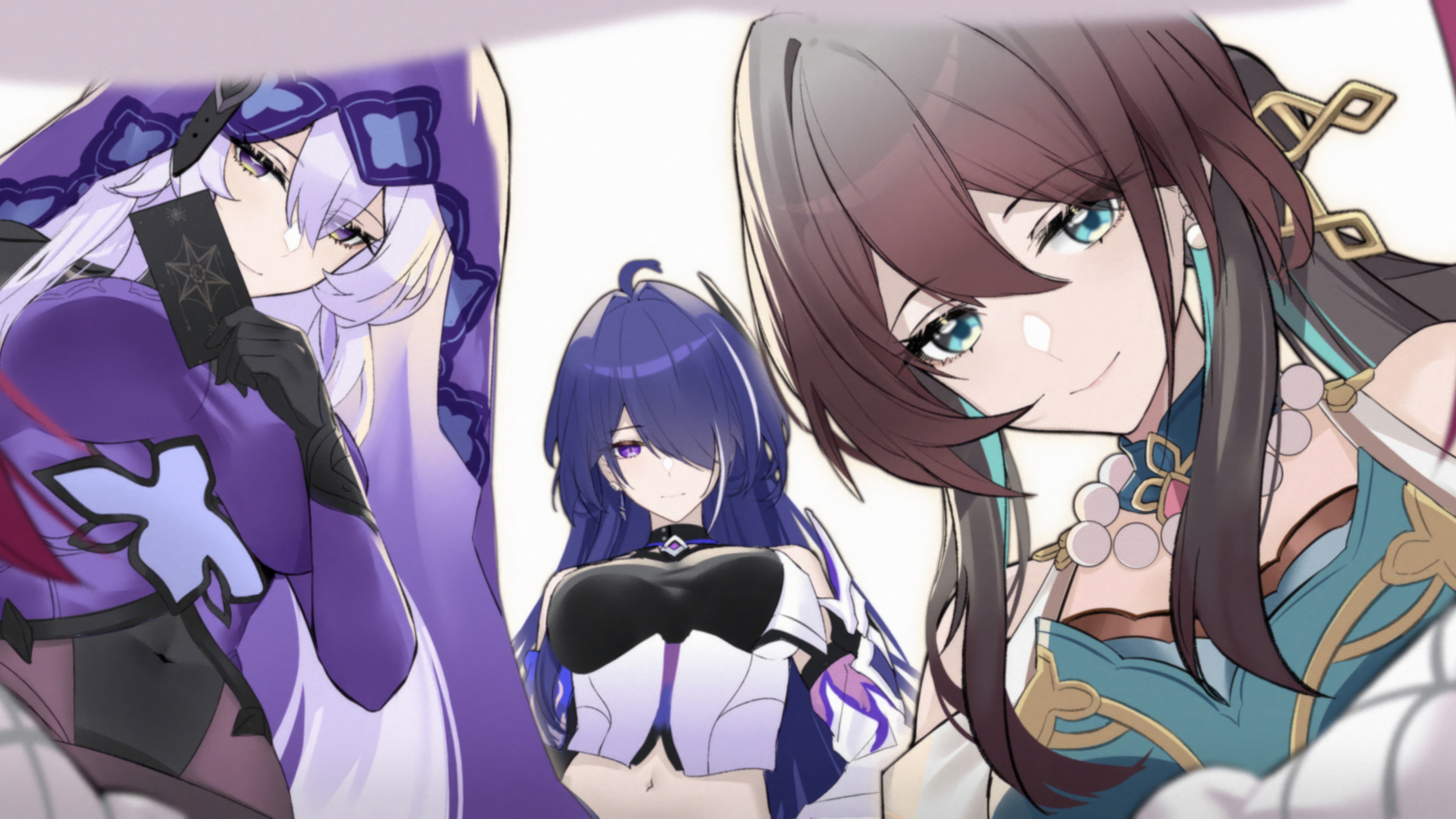 Honkai: Star Rail - Ruan Mei, Acheron, Black Swan 4K HD Wallpaper