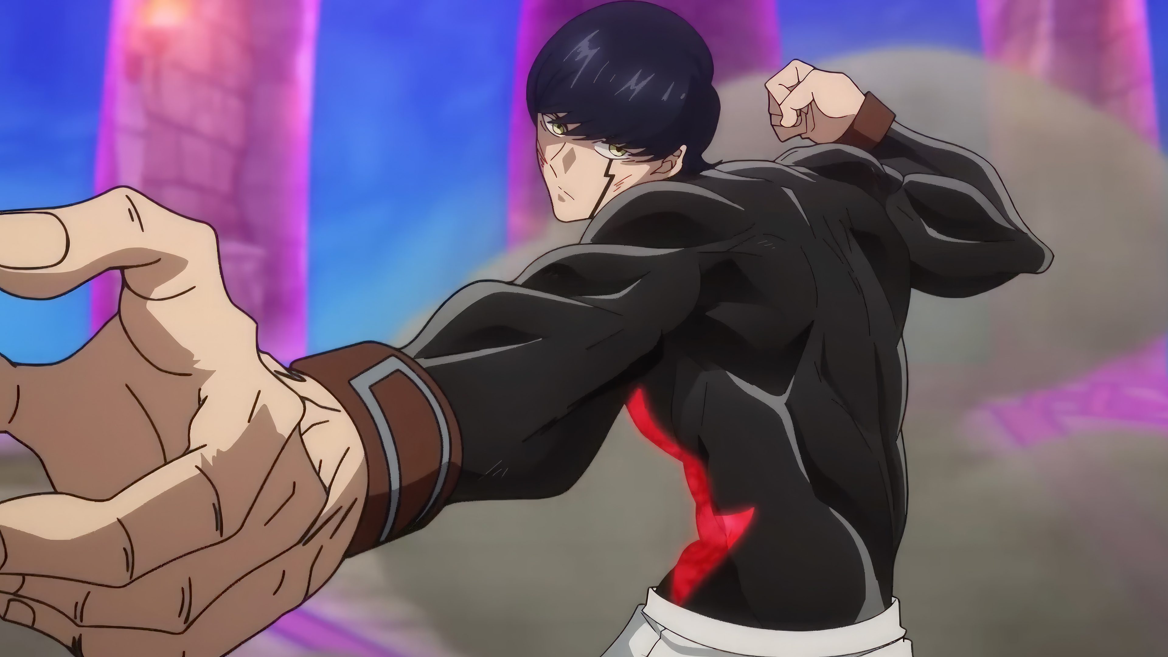 Mash Burnedead from Mashle: Magic and Muscle 4K HD Wallpaper
