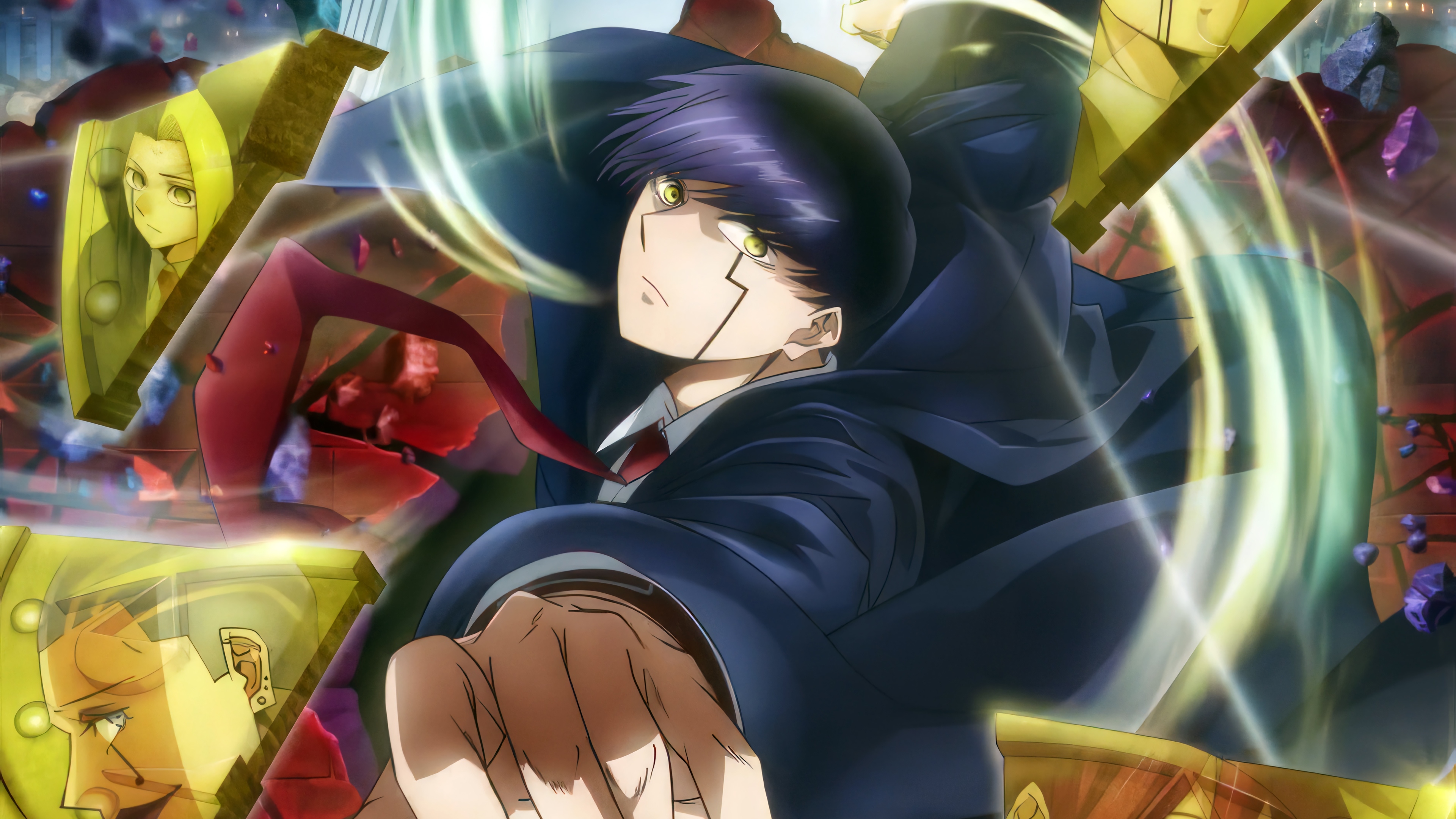 Mash Burnedead in Mashle: Magic and Muscle 4K HD Wallpaper