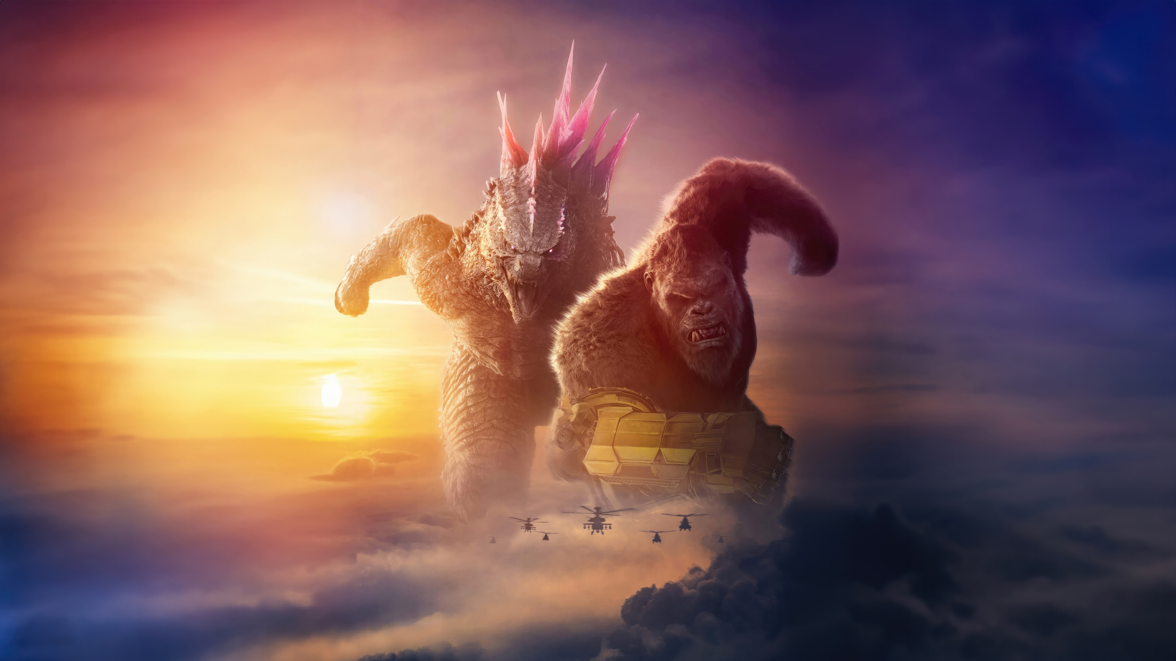 Godzilla x Kong: The New Empire 4K HD Wallpaper