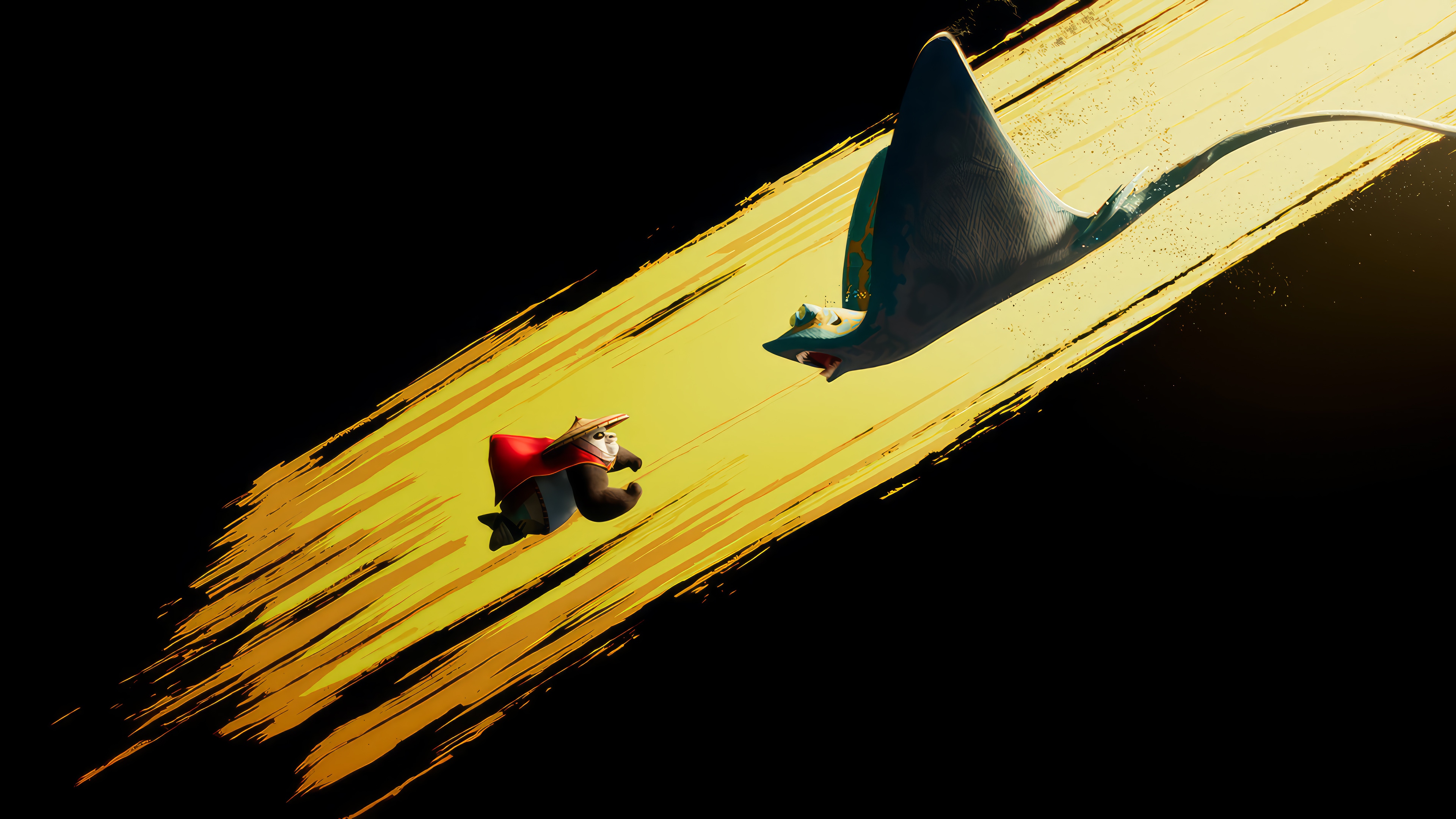 Kung Fu Panda 4 4K HD Wallpaper